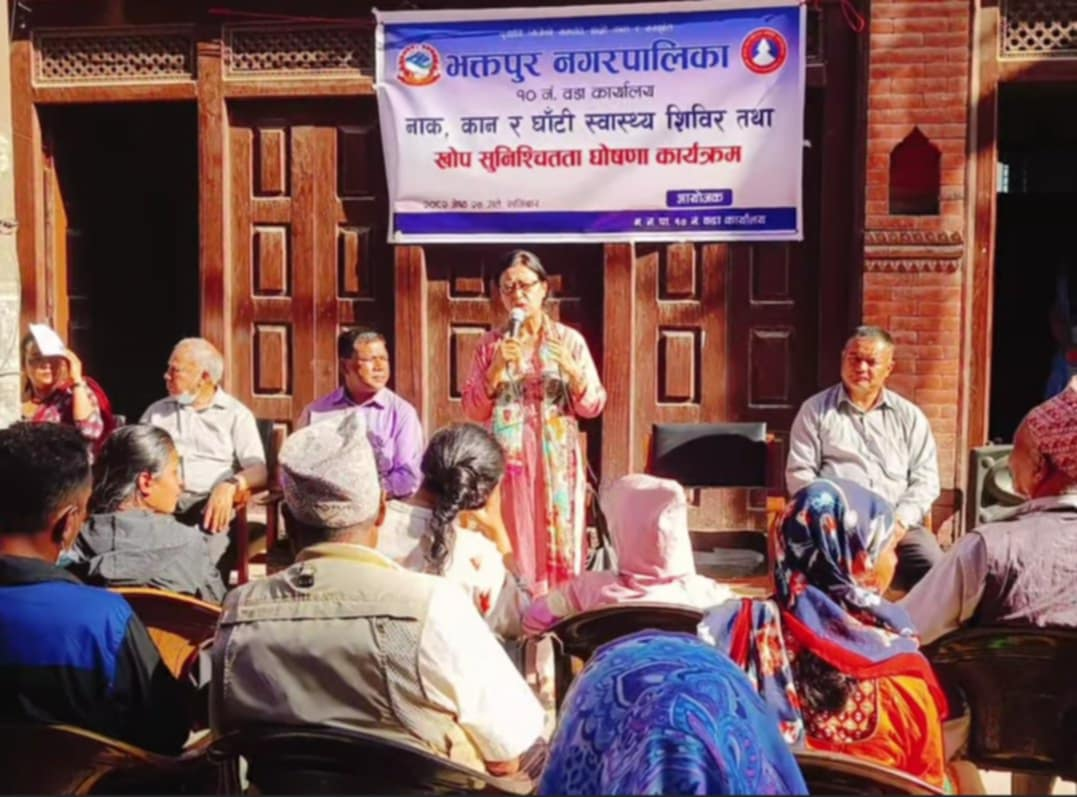 स्वास्थ्य राम्रो भए देश र समाज राम्रो हुने 