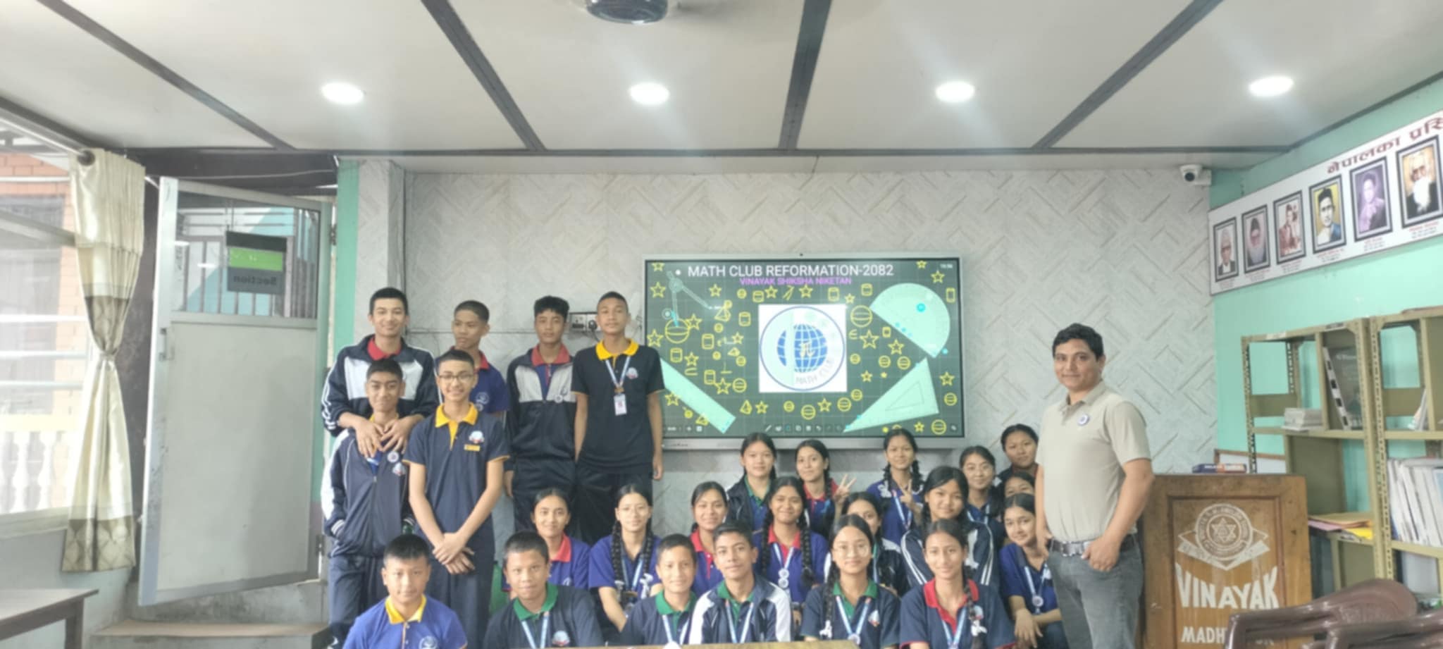 विनायक शिक्षा निकेतन ई. सेकेन्डरी स्कूलमा गणित क्लबको पुनर्गठन