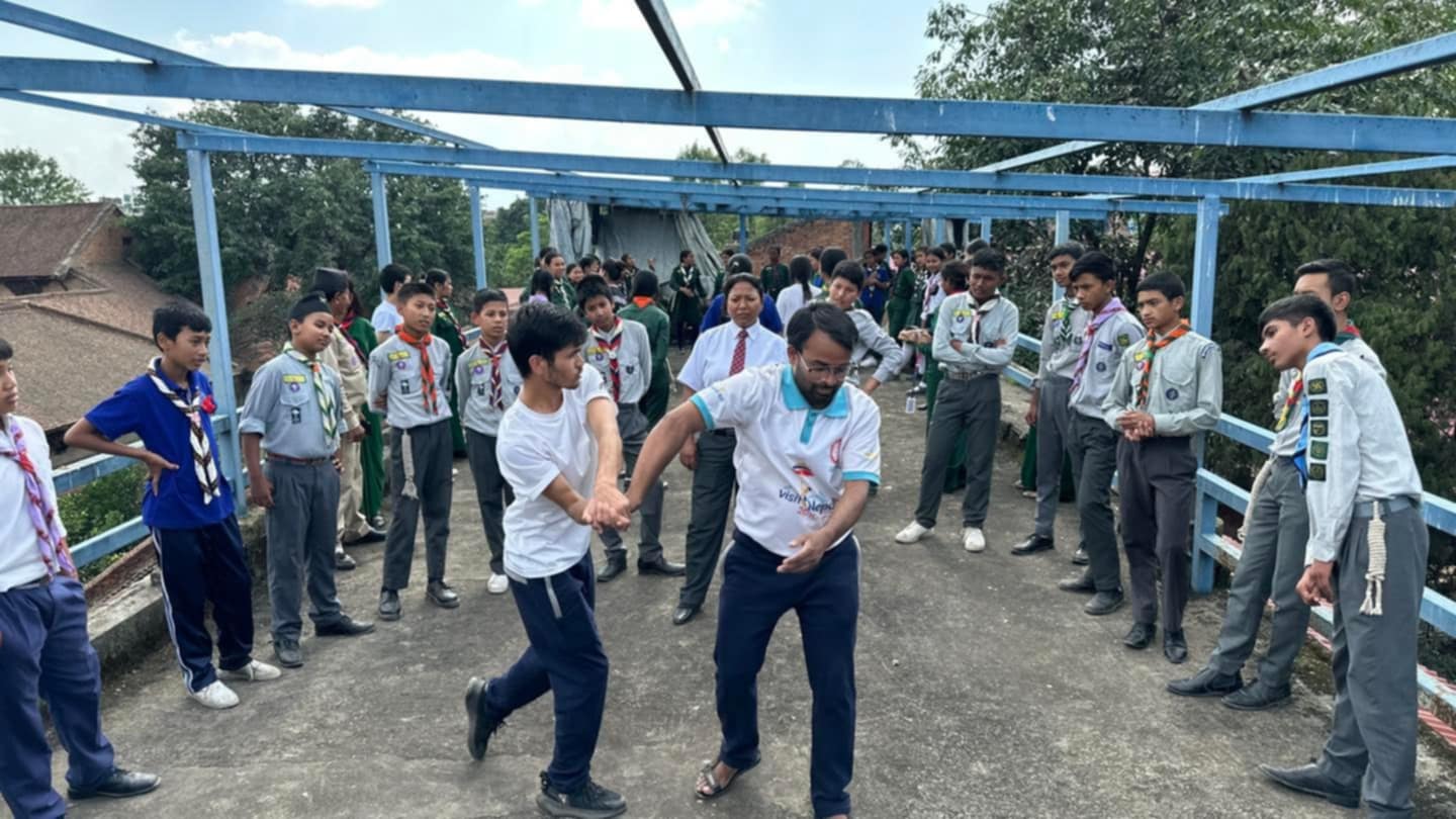 स्काउटलाई आत्मरक्षा तालिम प्रदान