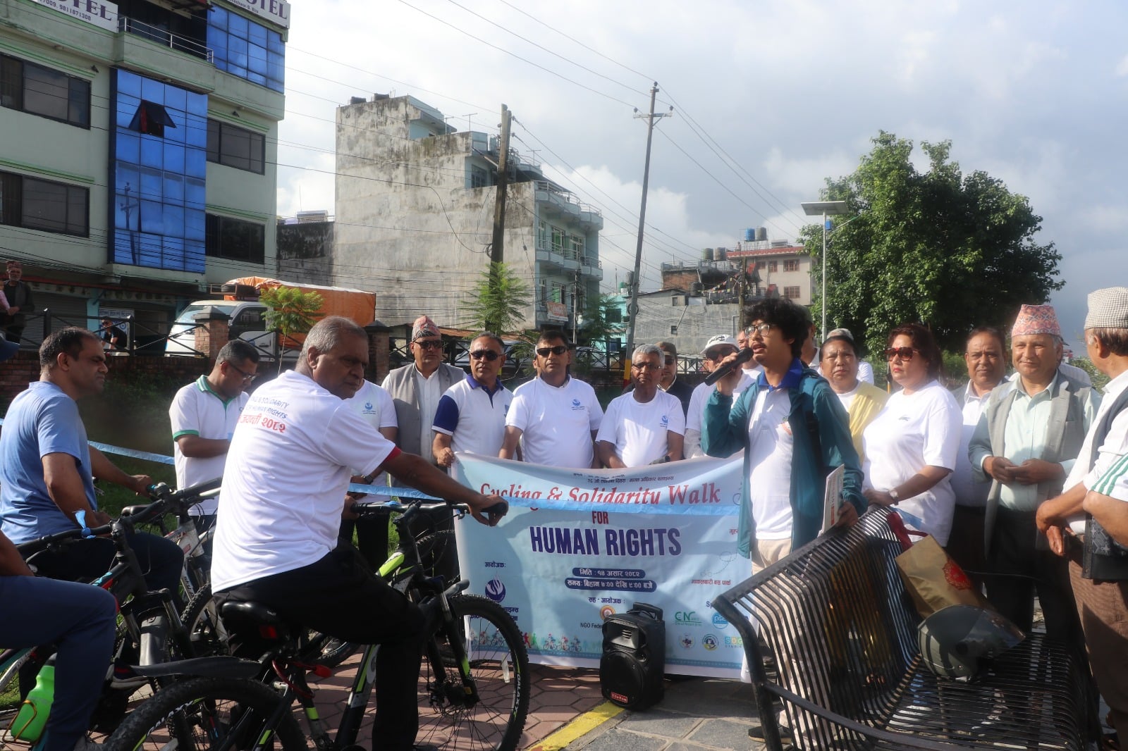 मदन भण्डारीको ७४औँ जन्मजयन्तीमा वृहत् साइकल तथा पदयात्रा सम्पन्न