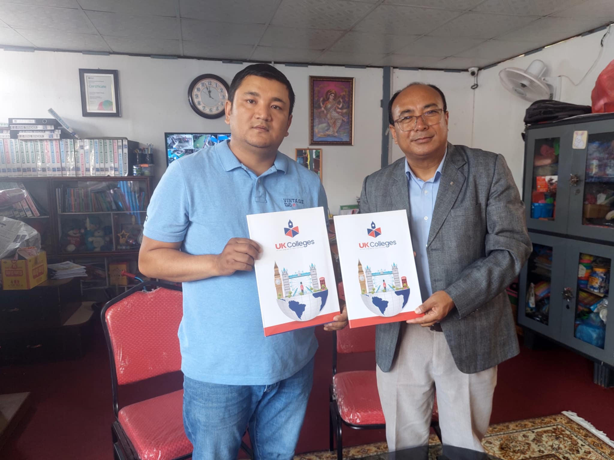 ब्रिटिसको एनसीसी र विनायक शिक्षा निकेतनका बीच सूचना तथा प्रविधि (IT) कोर्समा सम्झौता