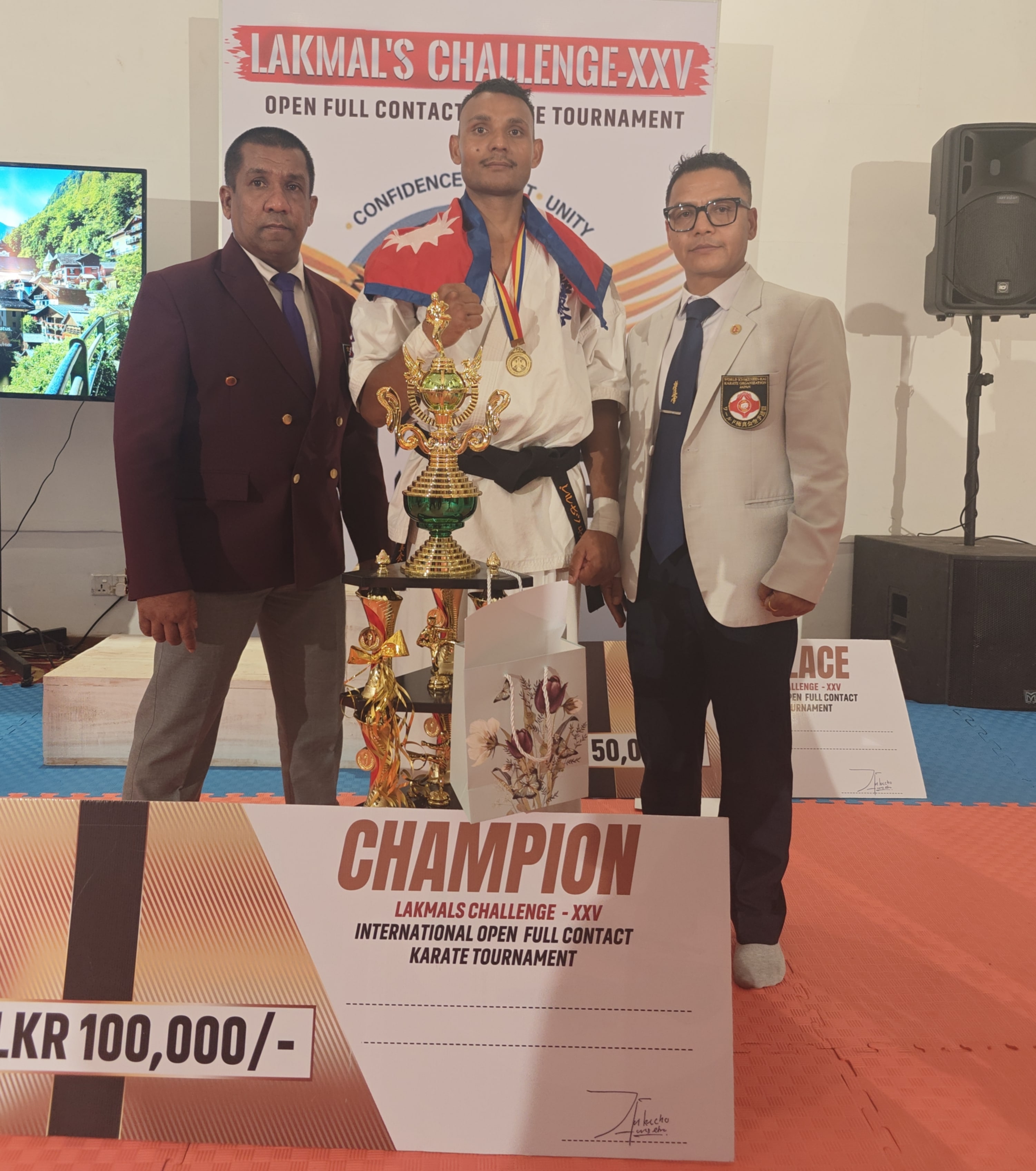 शनि शिंहले स्वर्ण पदक हासिल