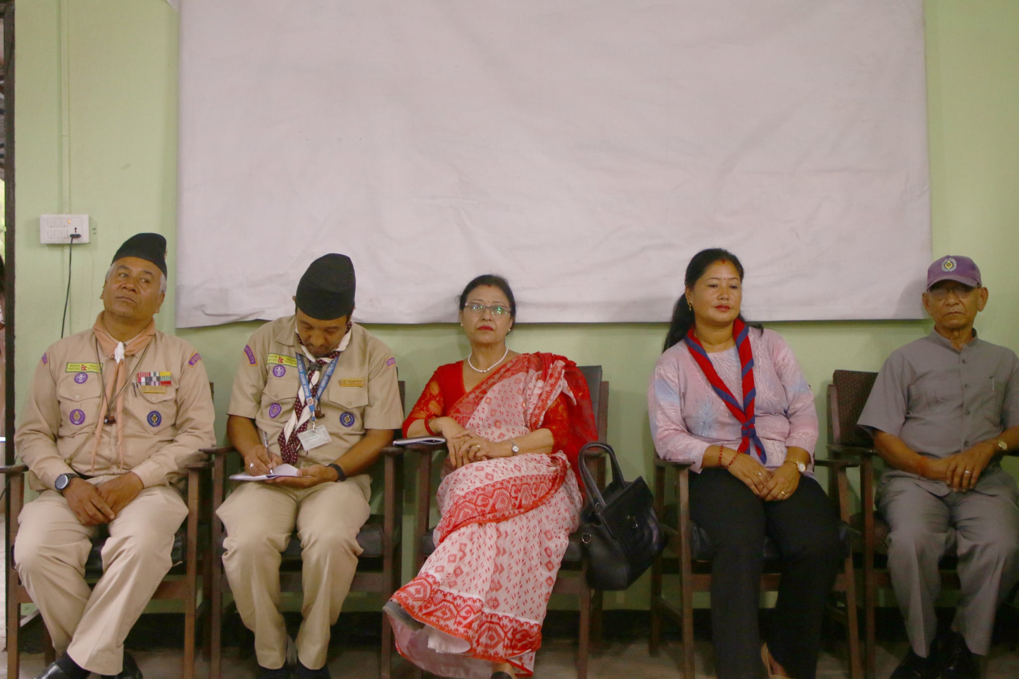 सकियो स्काउट मास्टर भेला 