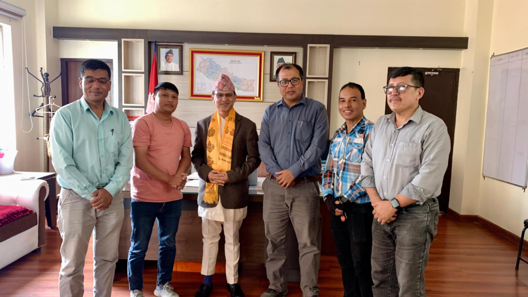 प्रमुख जिल्ला अधिकारीले ललितपुरमा पहिचान गरेको प्राथमिकताको क्षेत्र