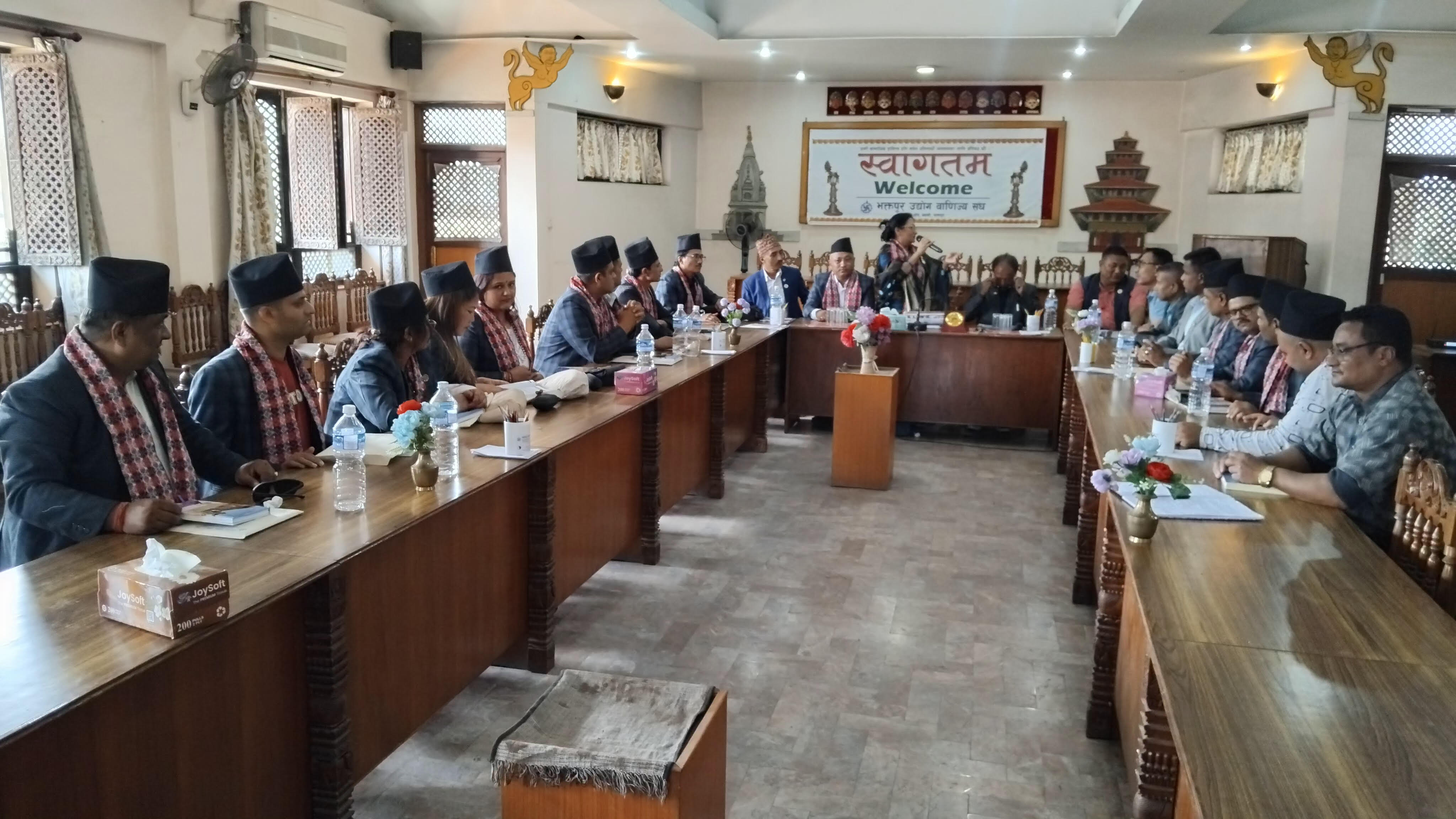 [नुवाकोट उवासंघका पदाधिकारी भक्तपुर उवासंघ अवलोकन भ्रमणमा 