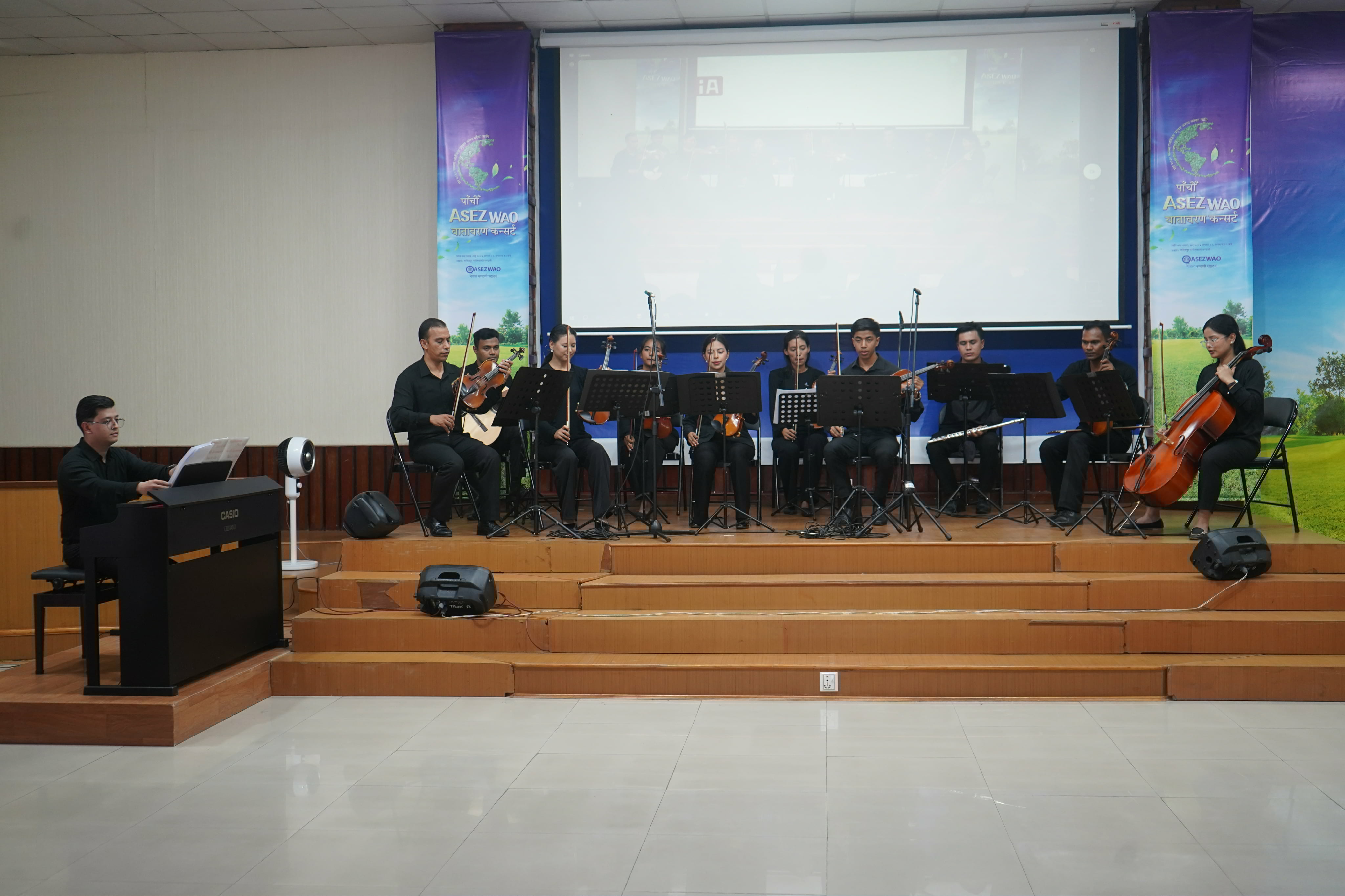 परमेश्वरको मण्डलीका जागिरे युवा स्वयंसेवक समूह ASEZ WAO द्वारा ललितपुरमा ‘वातारण कन्सर्ट’ सम्पन्न