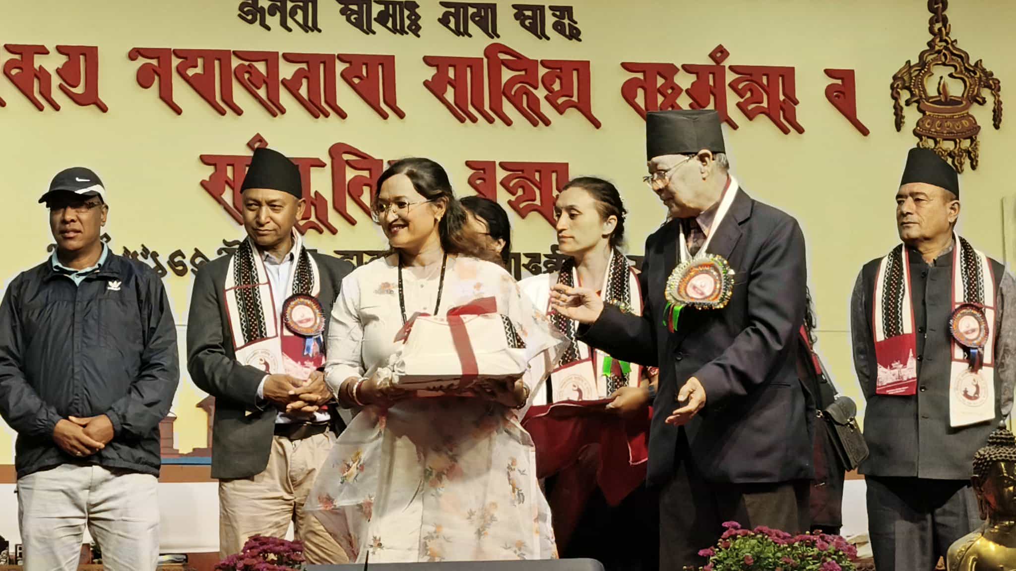 सकियो ४५ औं नेपाल भाषा साहित्य तःमुंज्याः साहित्यमा कोको भए उत्कृष्ट ?