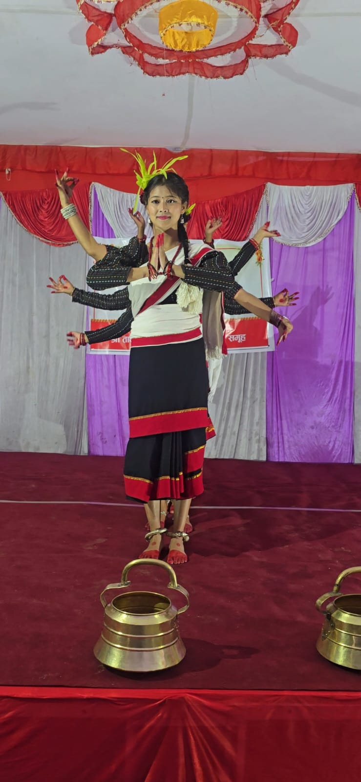 ताथलीमा सम्पन्न भयाे दशैं विशेष सांस्कृतिक कार्यक्रम 