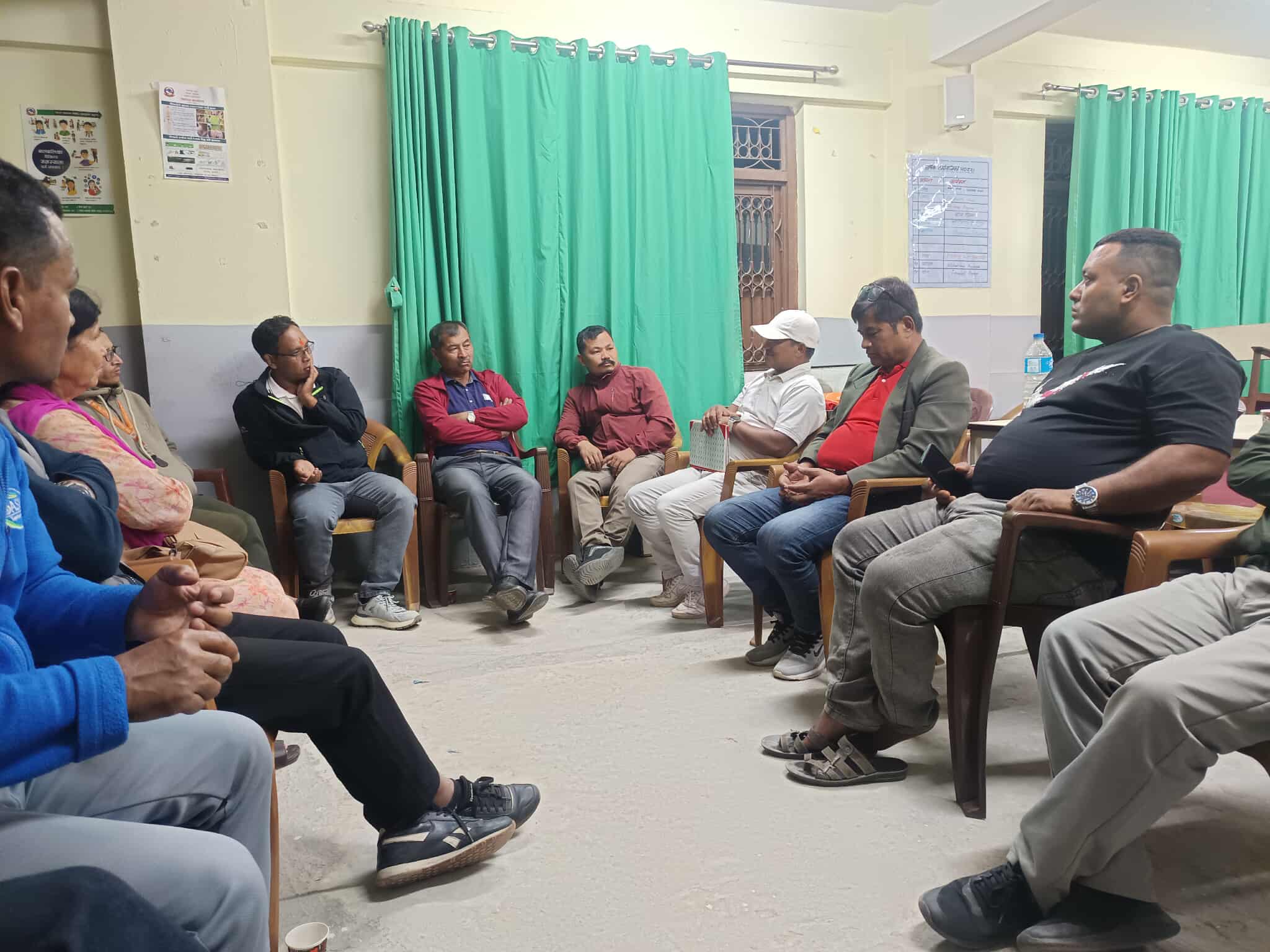 ताथलीमा कार्तिक ४ गते भिंतुना र्याली