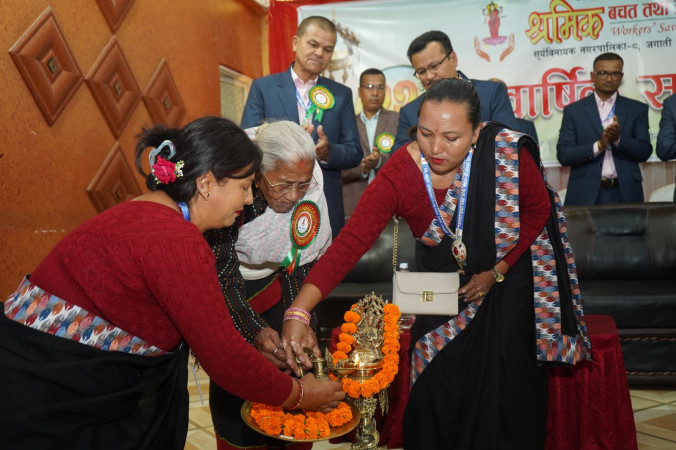१०३ वर्षीया ज्येष्ठ सदस्यले गरे साधारणसभाको उद्घाटन