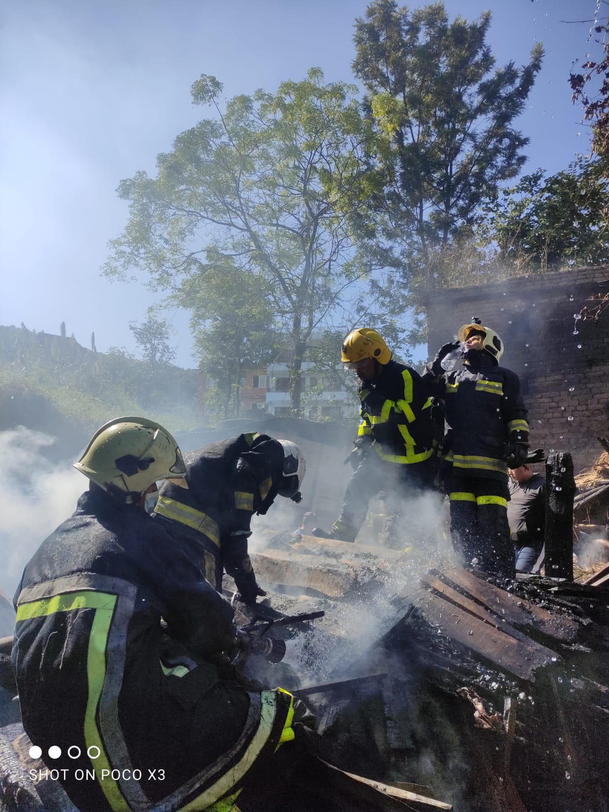 सूर्यविनायक गणेश मन्दिर पिपलबाटको घरमा आगलागी
