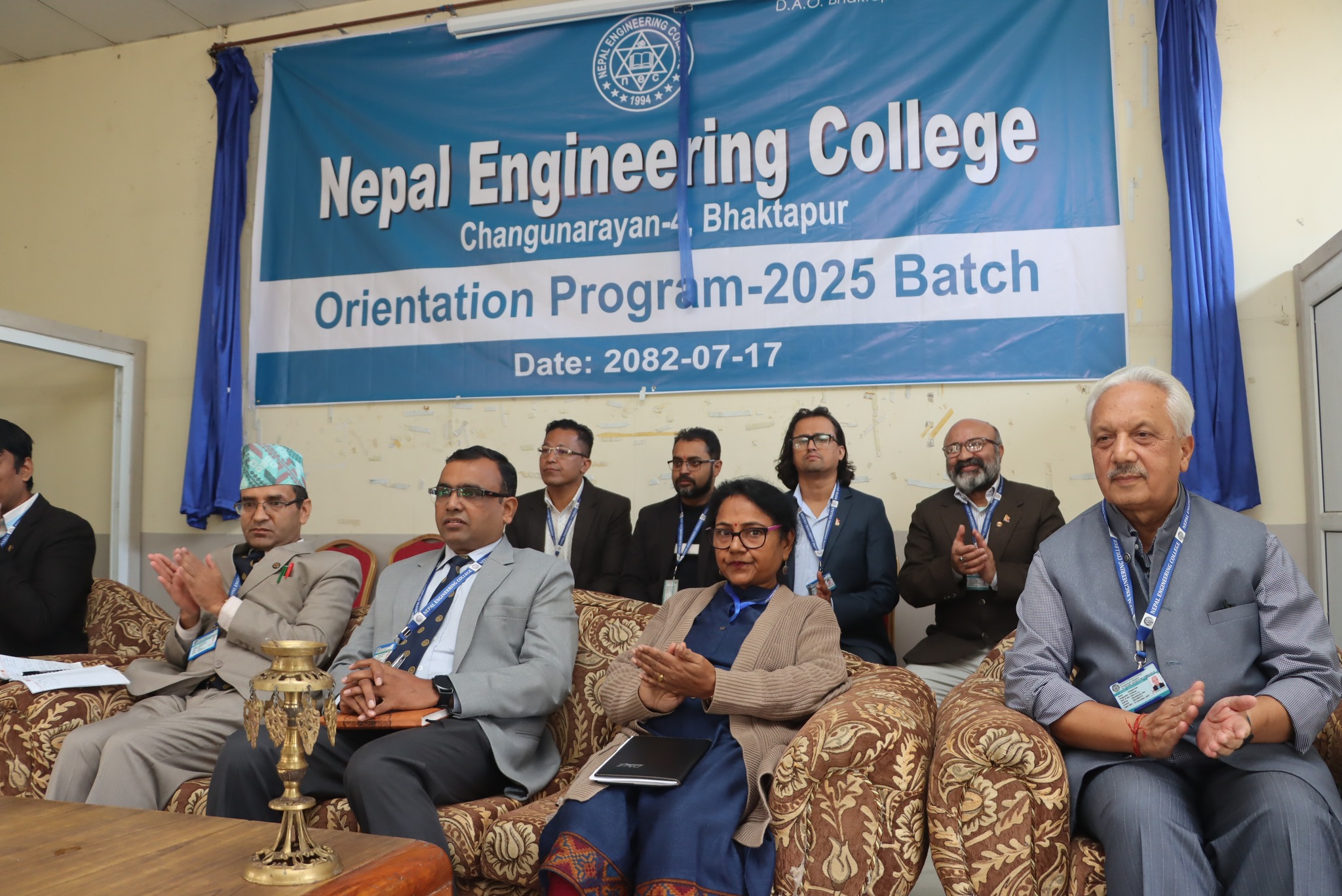 Educational Orientation for New Students at Nepal Engineering College