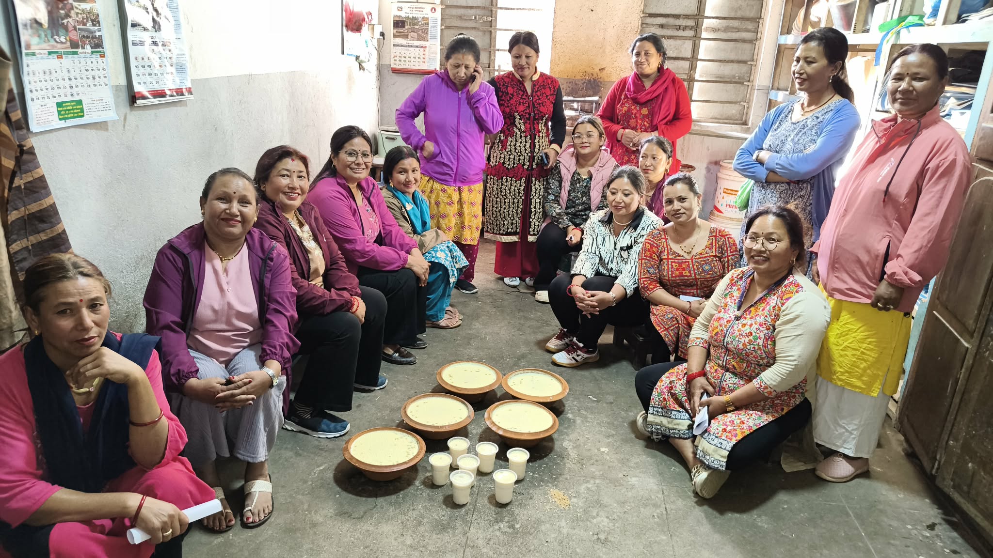 ख्वप बचतमा दही बनाउने तालिम सम्पन्न