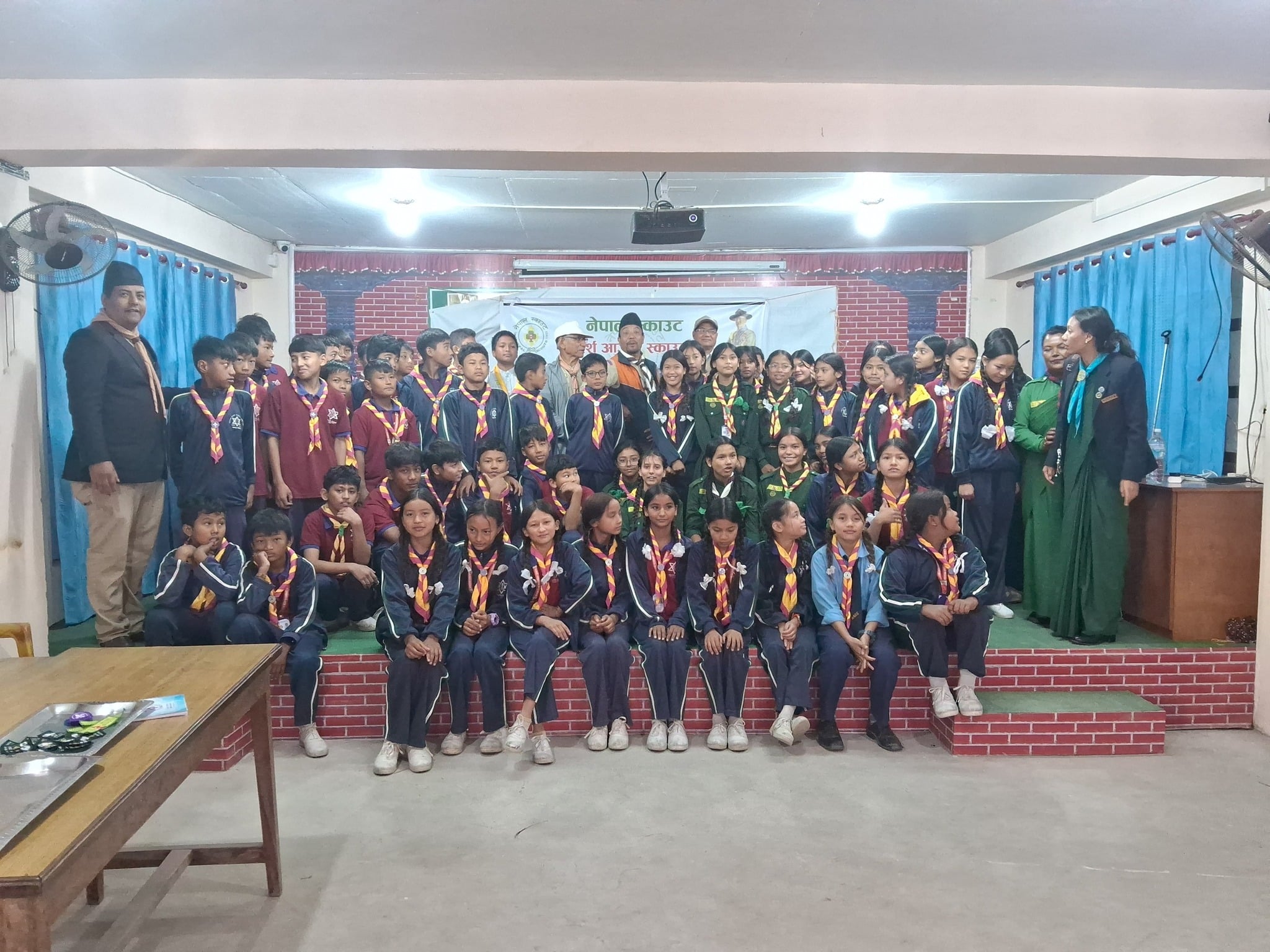 आदर्श आजादमा स्काउट दिक्षान्त समारोह सम्पन्न