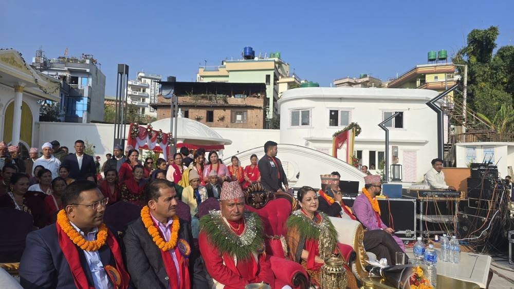 भक्तपुरकै अहिलेसम्मकै लक्जरिअस् पार्टी प्लासेसको गरियो उदघाटन