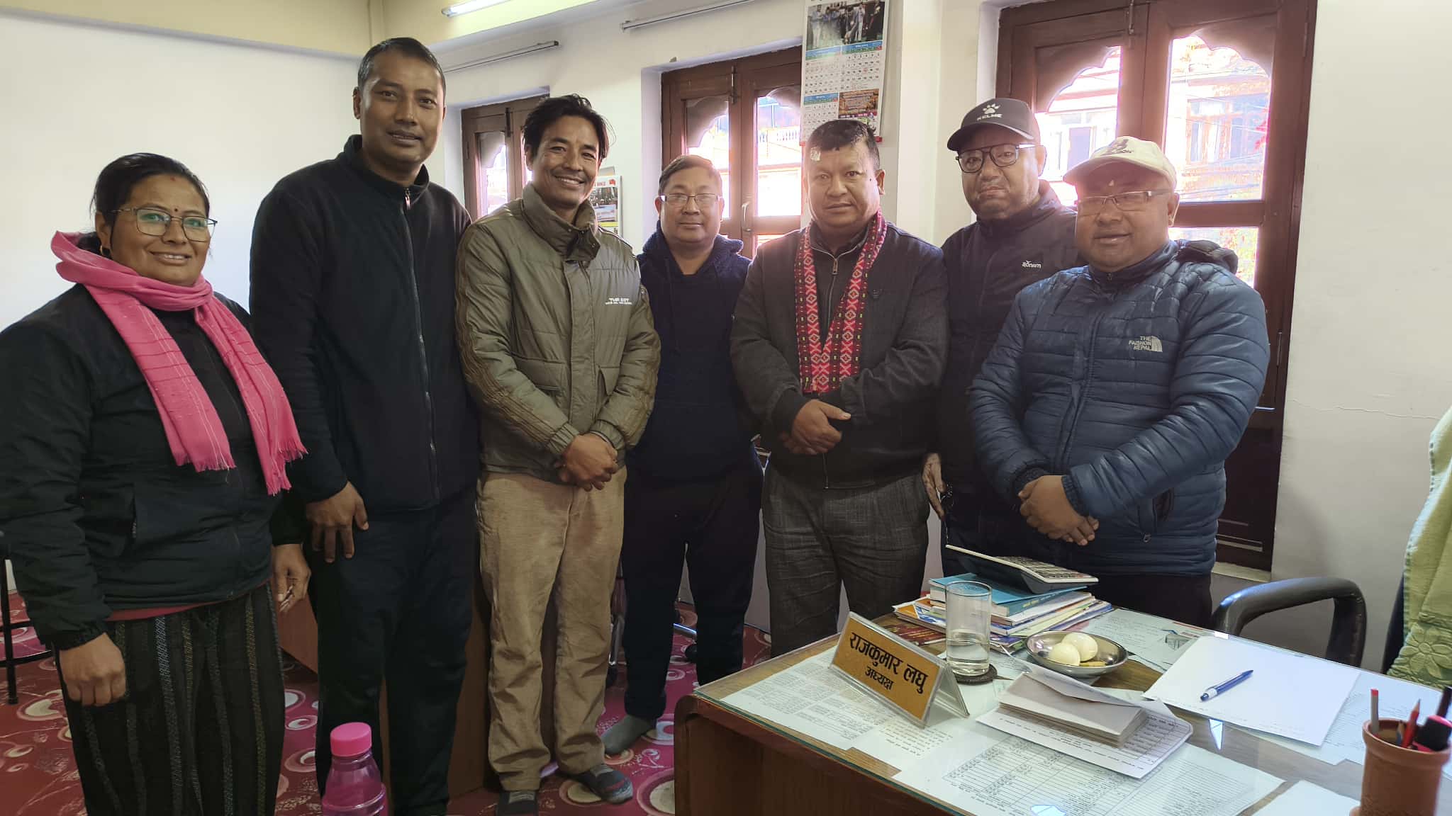 ख्वप साकोसमा धन्यवाद ज्ञापन सम्पन्न