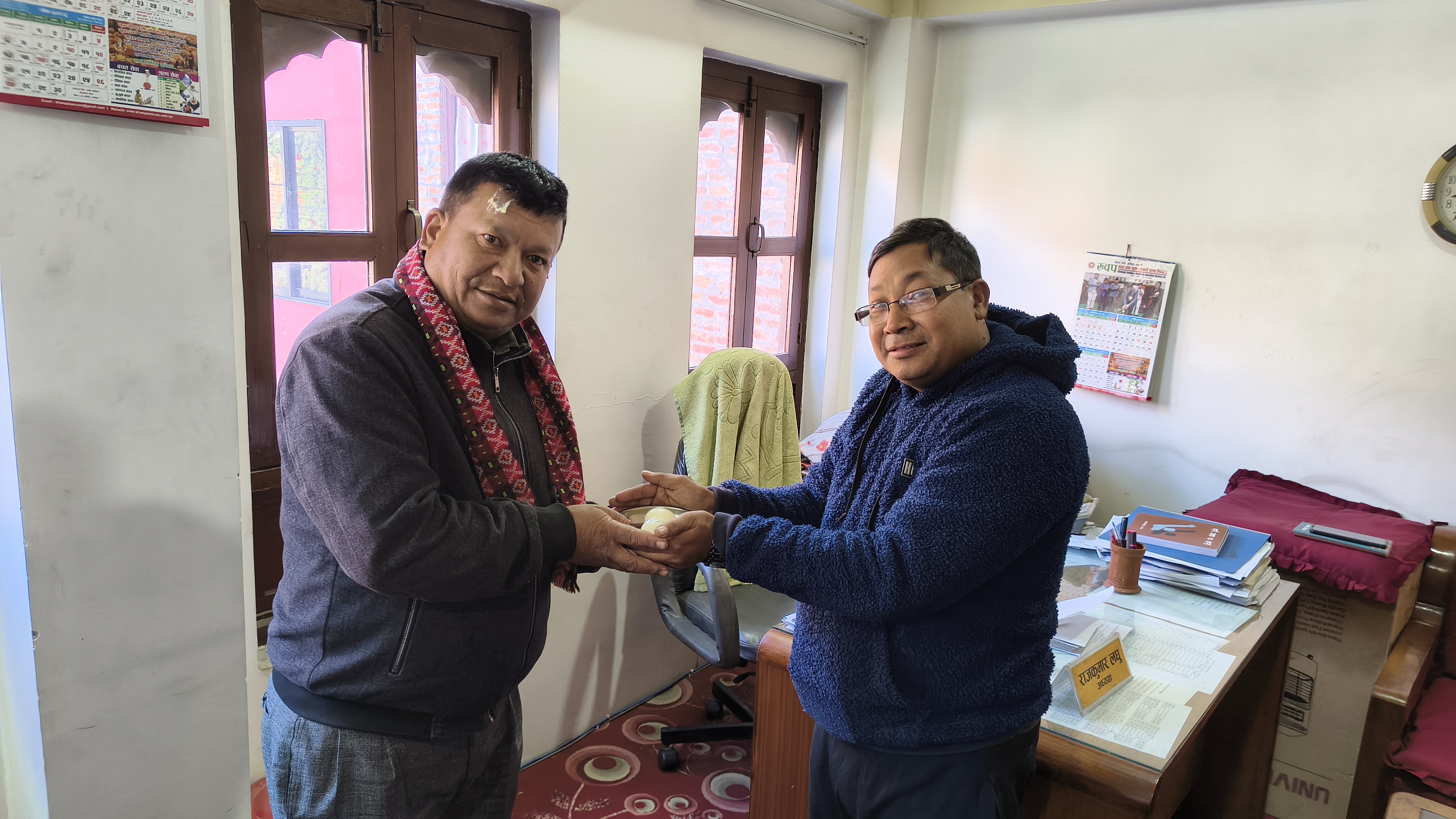 ख्वप साकोसमा धन्यवाद ज्ञापन सम्पन्न