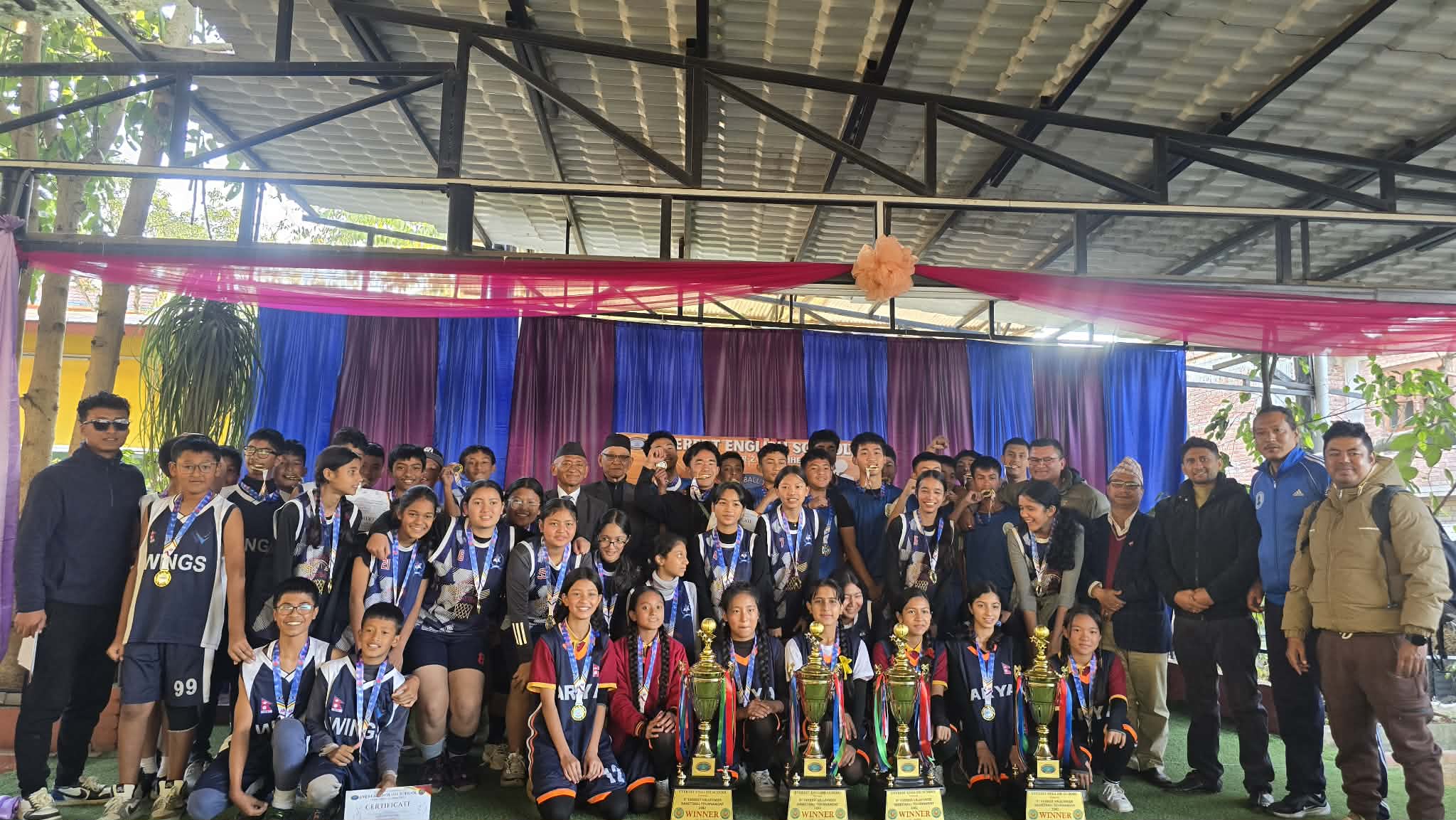 सकियो एभरेस्ट उपत्यकाव्यापी बास्केटबल प्रतियोगिता 