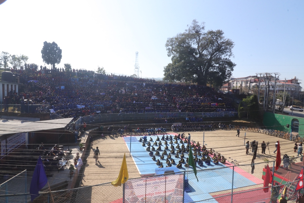 भक्तपुर नगरव्यापी विद्यालयस्तरीय खेलकुद प्रतियोगिता २०८२ सुरु