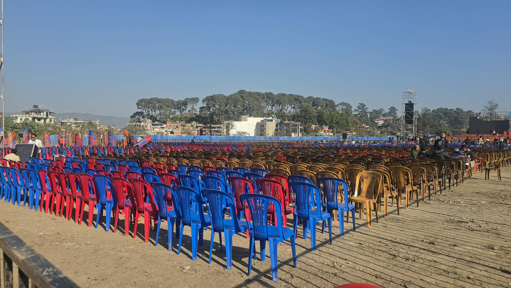 भोलिदेखि एमाले महाधिवेशनः दुई हजार कुर्सी, तीन लाख कार्यकर्ता सहभागी हुने दावी, १६ दललाई निमन्त्रणा  
