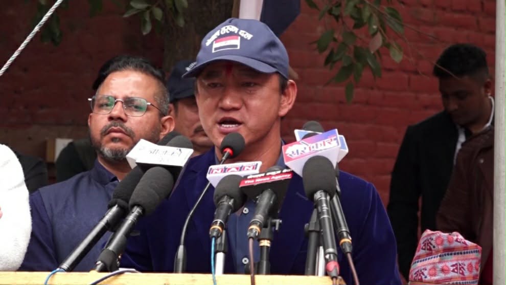 जुन टिमले जिते पनि चन्द्र सूर्य अङ्कित झन्डाकै मान बढ्ने होः विद्वान गुरुङ