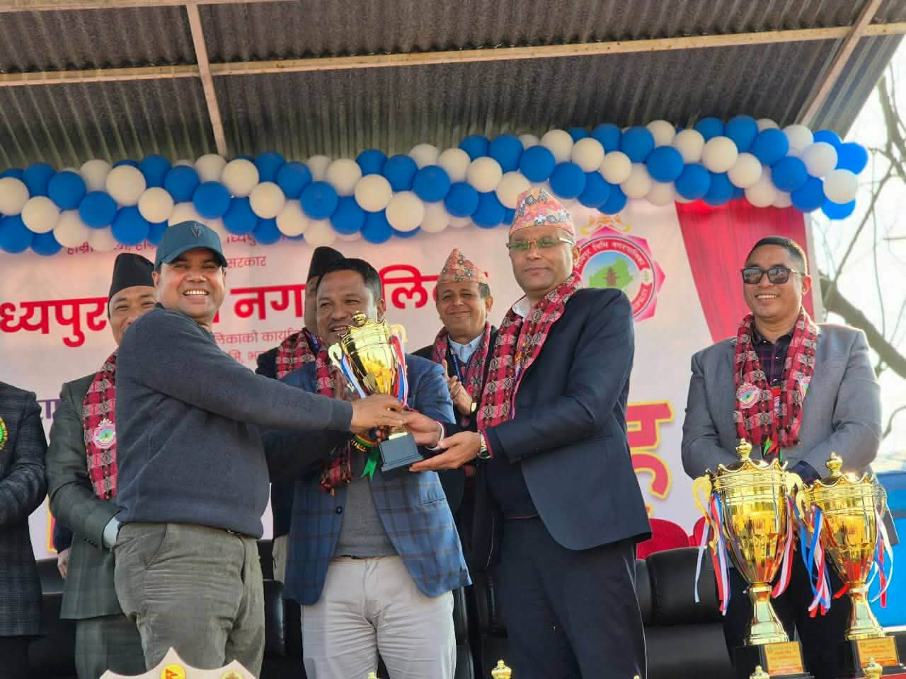 मार्चपास प्रतियोगितामा विनायक शिक्षा निकेतन तृतीय