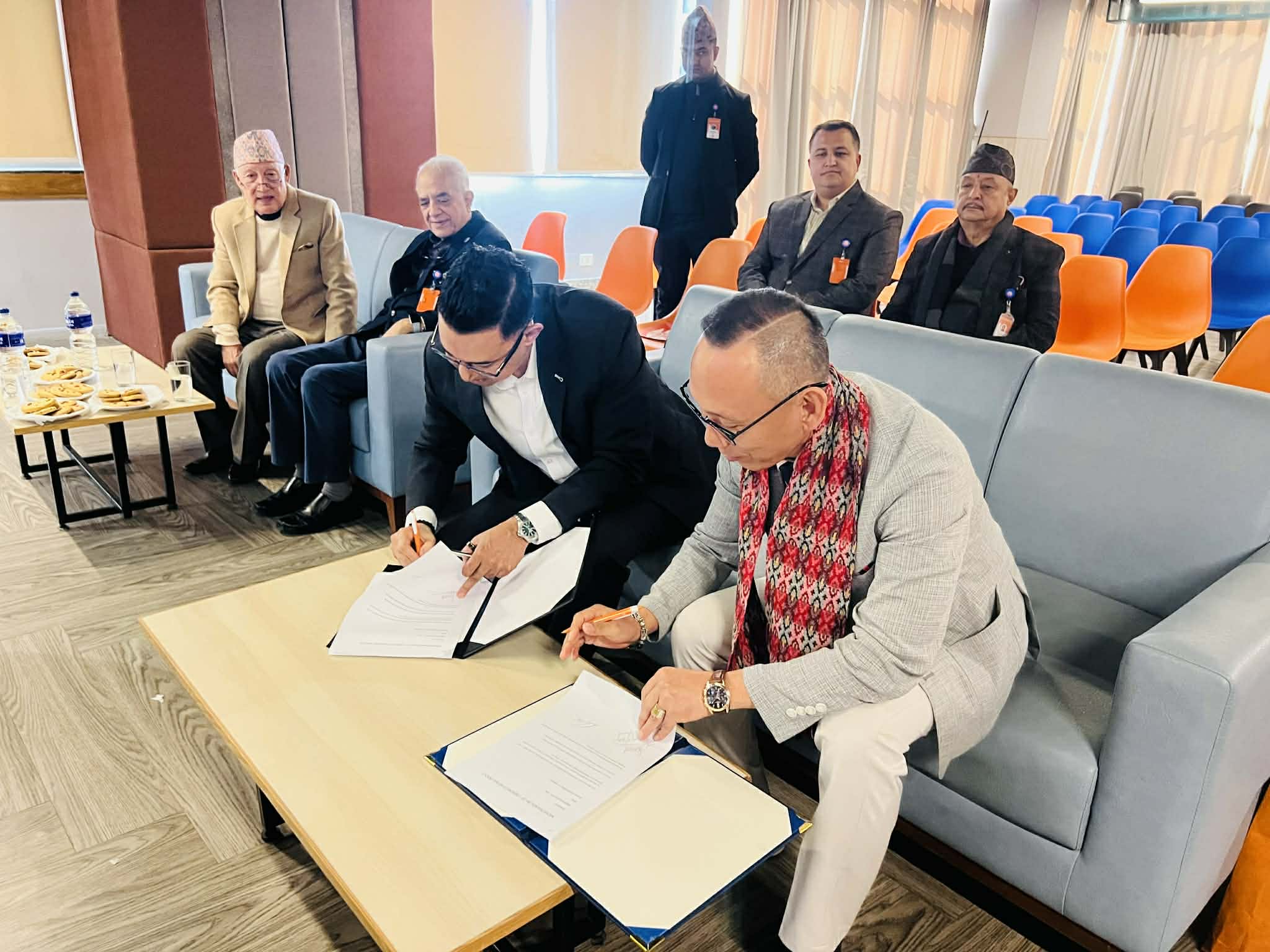 बी एण्ड बी अस्पताल र कोरियन एसोसिएशनसँग समझदारीपत्रमा हस्ताक्षर