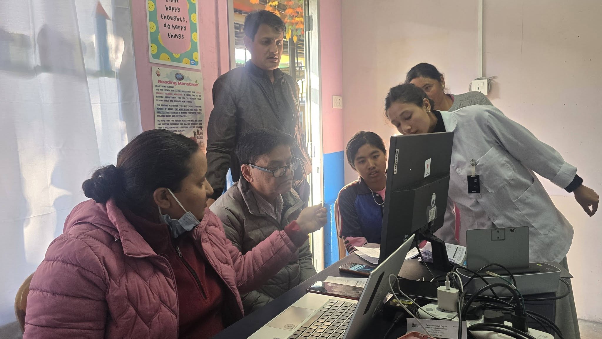 एभरेस्ट स्कुलमा निःशुल्क एक्स रे सेवा