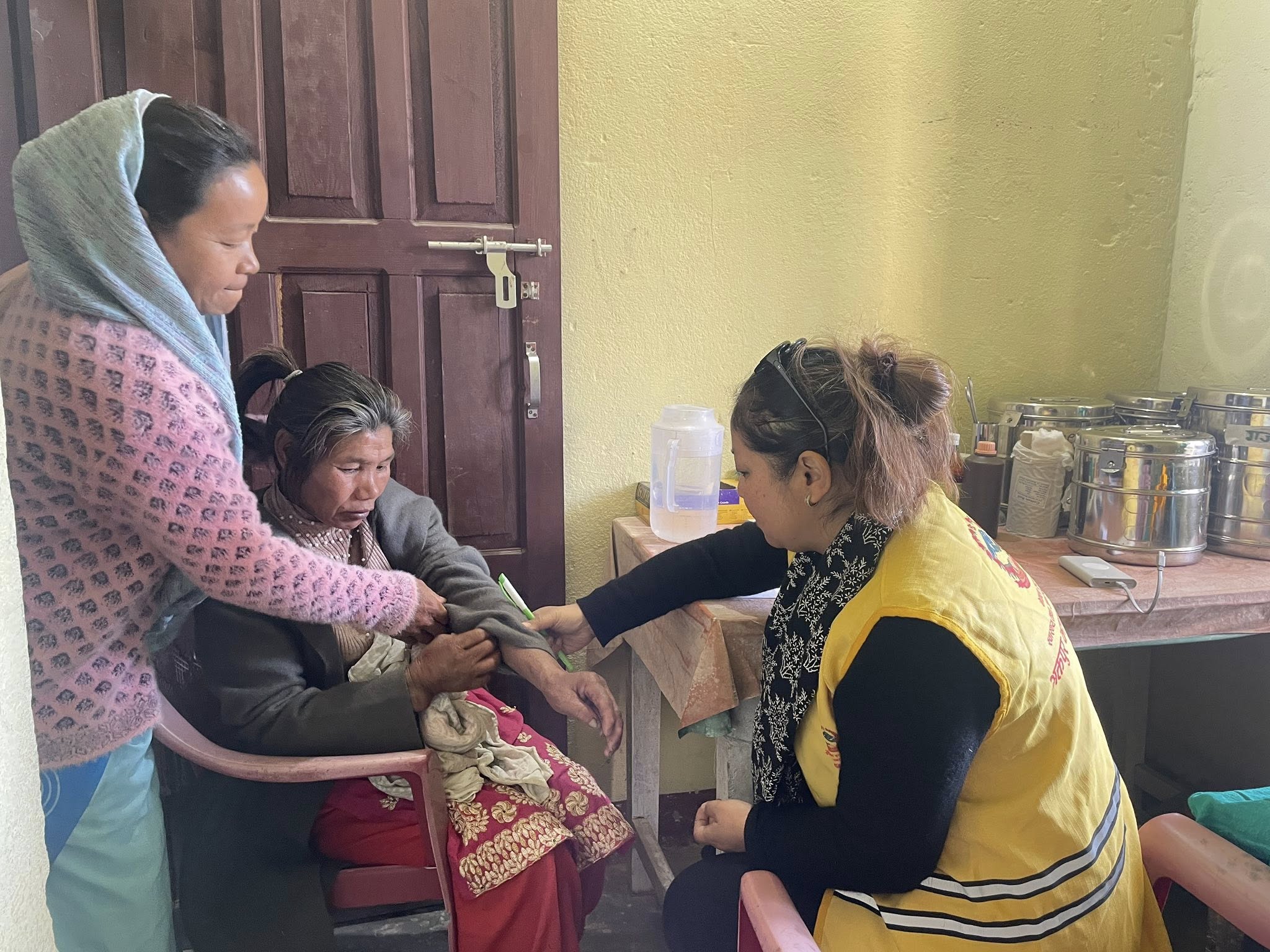 महिलाको पाठेघरको मुखको परिक्षण