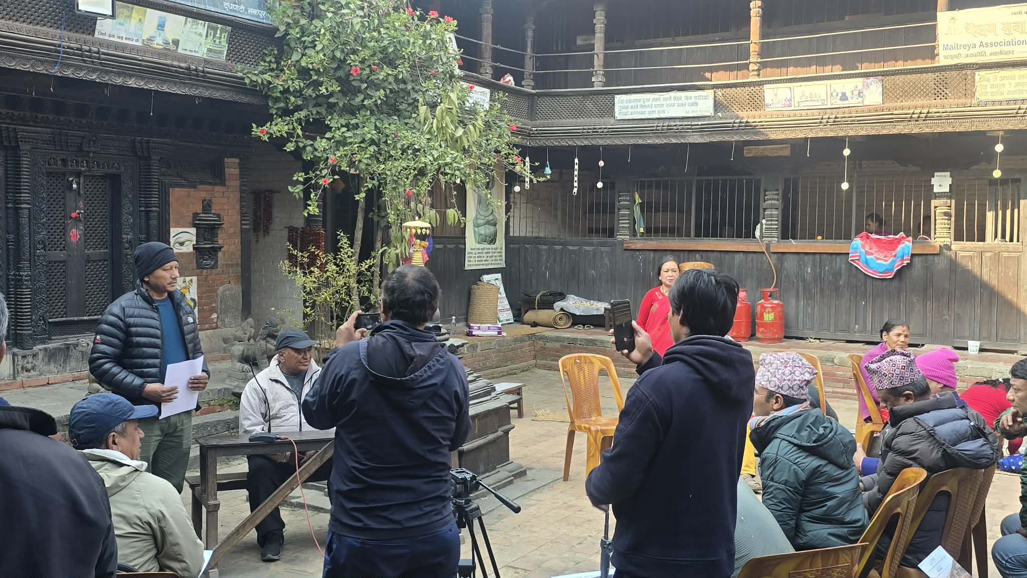 भक्तपुरको सम्यक महादान पर्वको तयारी अन्तिम चरणमा