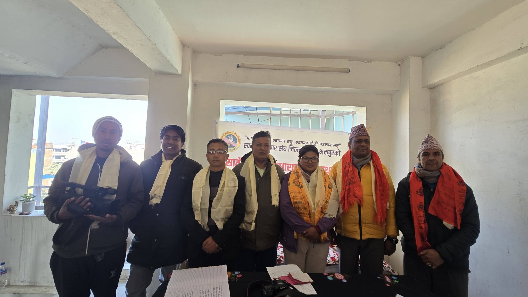 भक्तपुर स्वतन्त्र पत्रकारको अधिवेशन सम्पन्नः अध्यक्षमा त्वानाबासु