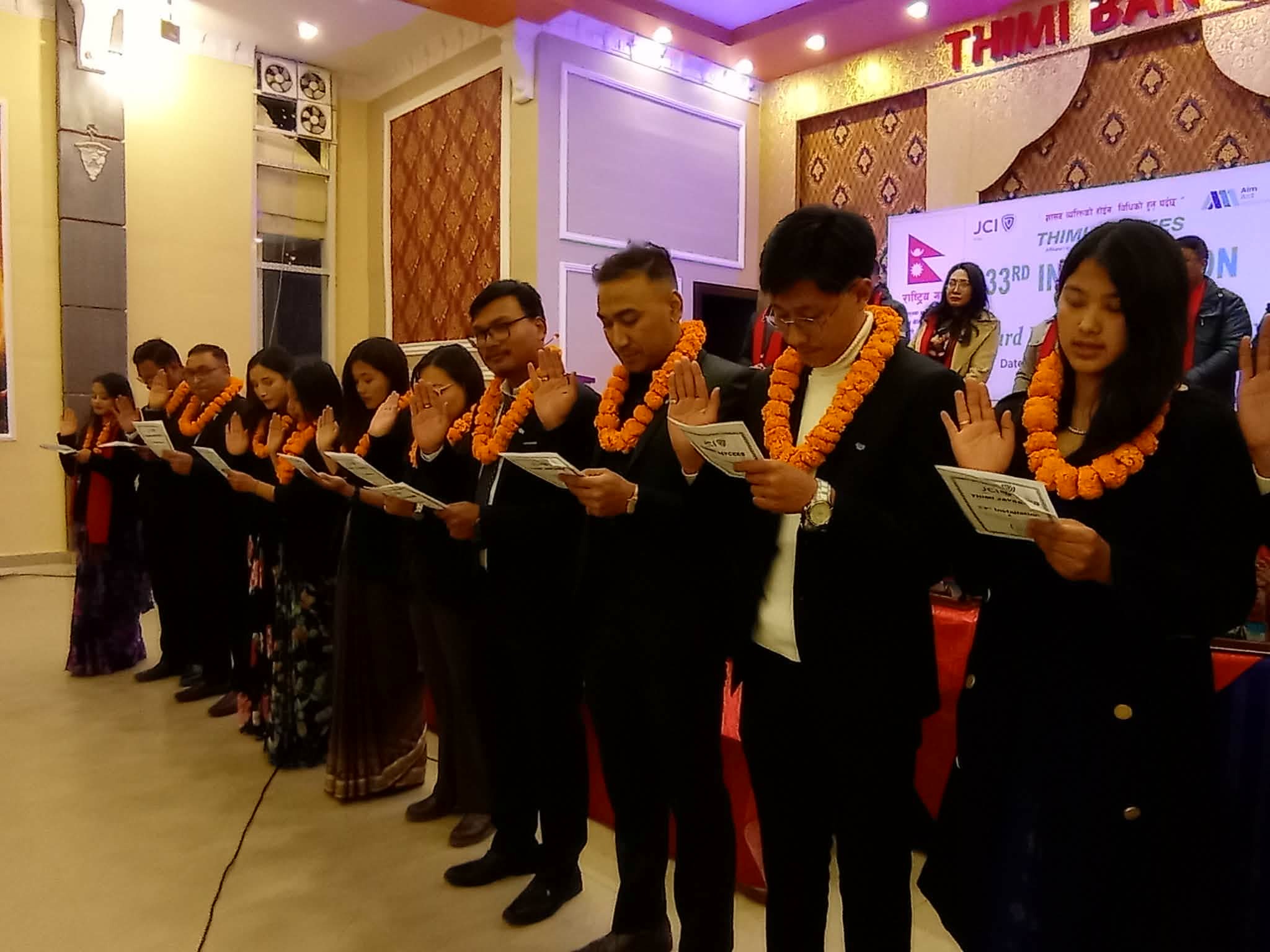 ठिमी जेसीजको अध्यक्षमा संजिप श्रेष्ठ