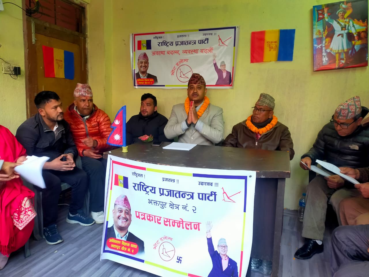 भक्तपुर २ मा राप्रपाले जित निकाल्छः उम्मेदबार थापा 