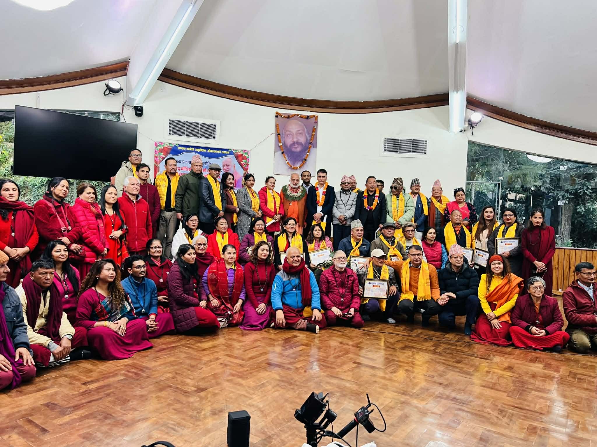 आध्यात्मिक क्रान्तिका संवाहक स्वामी आनन्द अरुणलाई ‘शिखर अभिनन्दन’