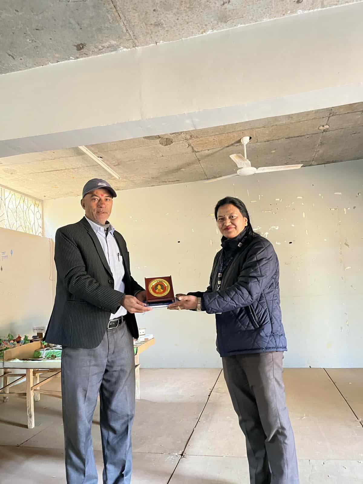 ख्वपका बिबिएम प्रथम सेमेष्टरका विद्यार्थी दनुवार समुदायमा