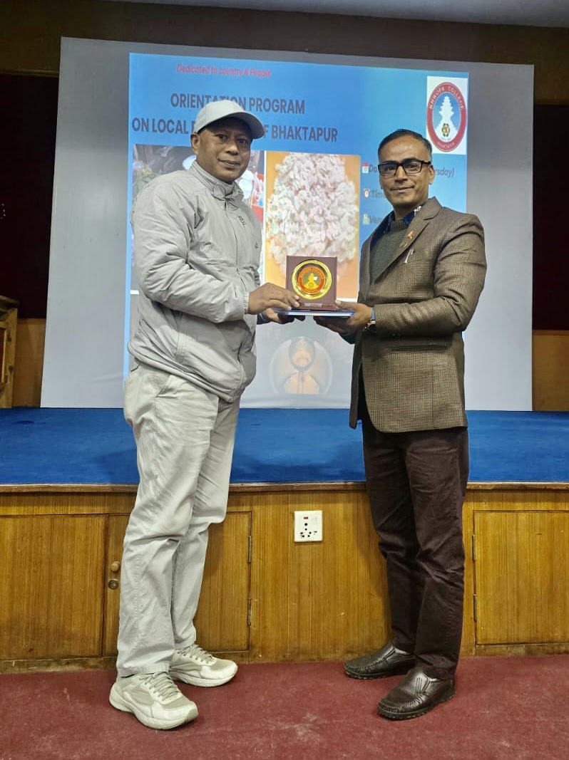 ख्वप कलेजका बिद्यार्थीबिच गो लोकल अभियान सम्बन्धि अभिमुखिकरण  