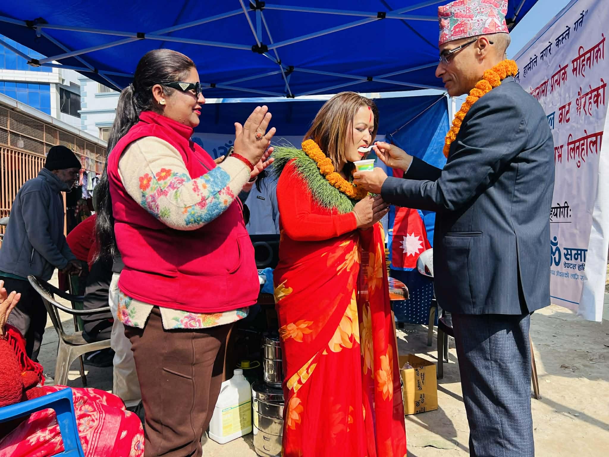 सडकदेखि सदनसम्म अभियान’ अन्तर्गत ॐ समाज अस्पतालको निःशुल्क दन्त शिविर सम्पन्न