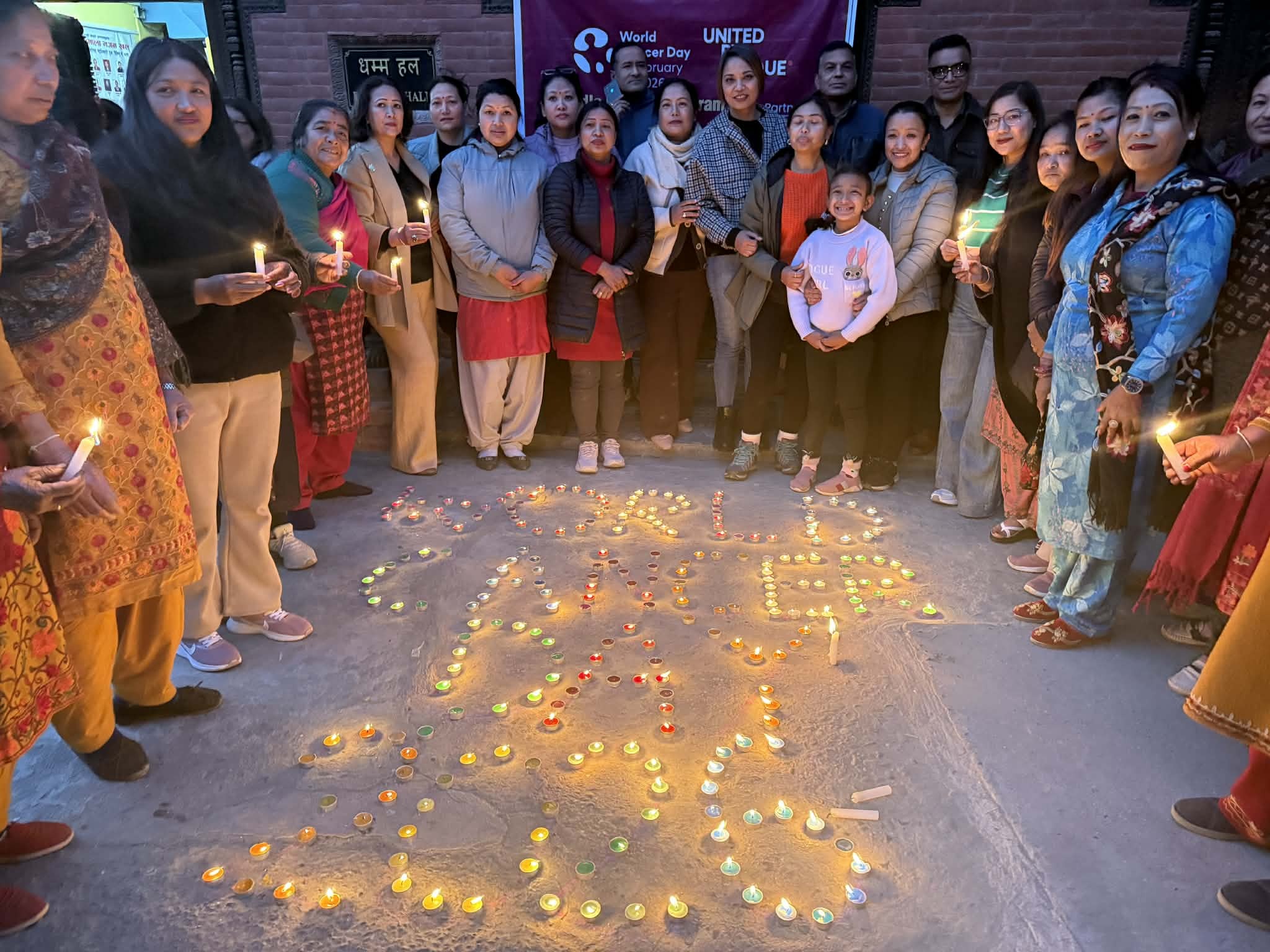 नागदेशस्थित बुद्व विहारमा दीप प्रज्जवल कार्यक्रम