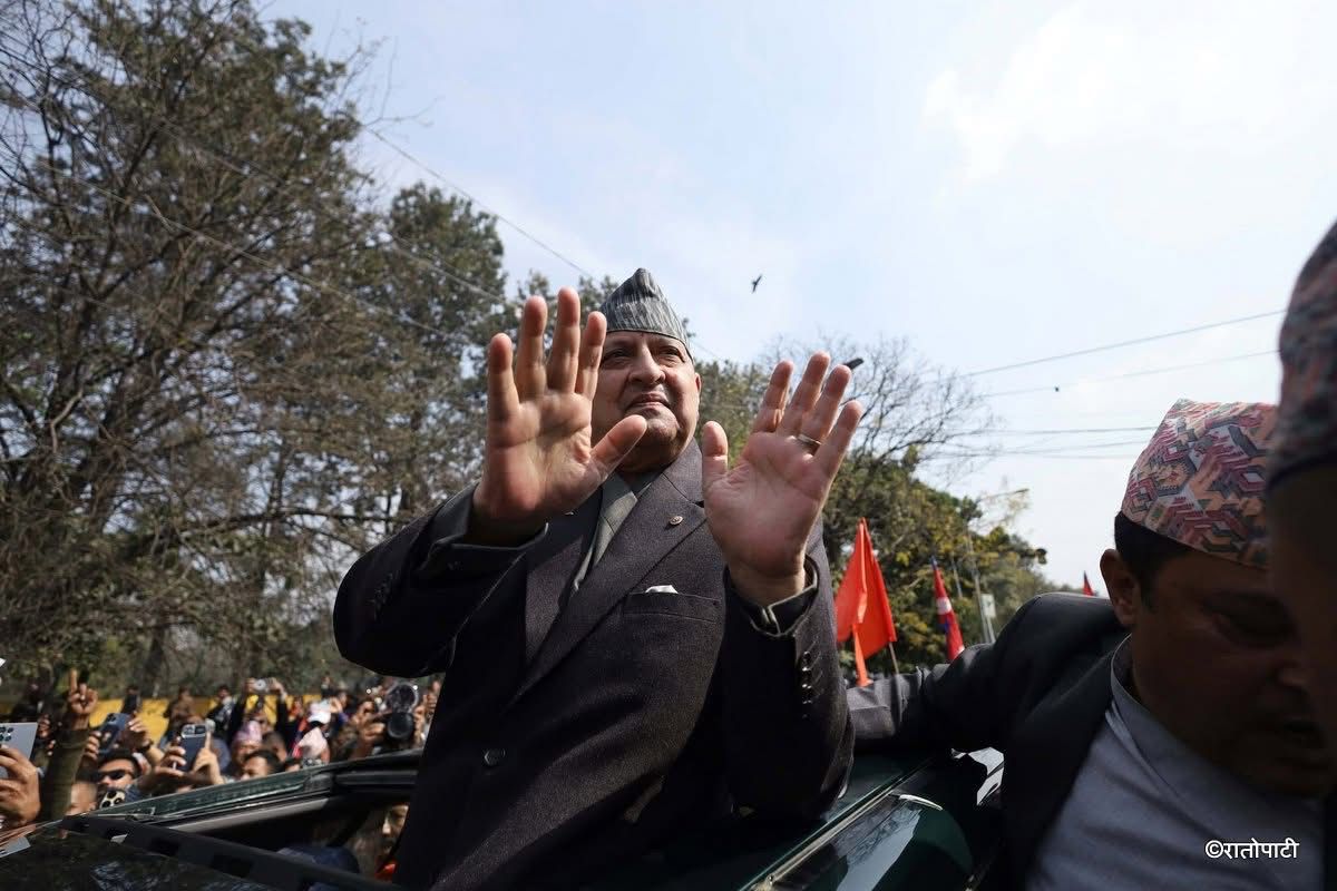 यसरी गरियो पूर्वराजा ज्ञानेन्द्र शाहको स्वागत