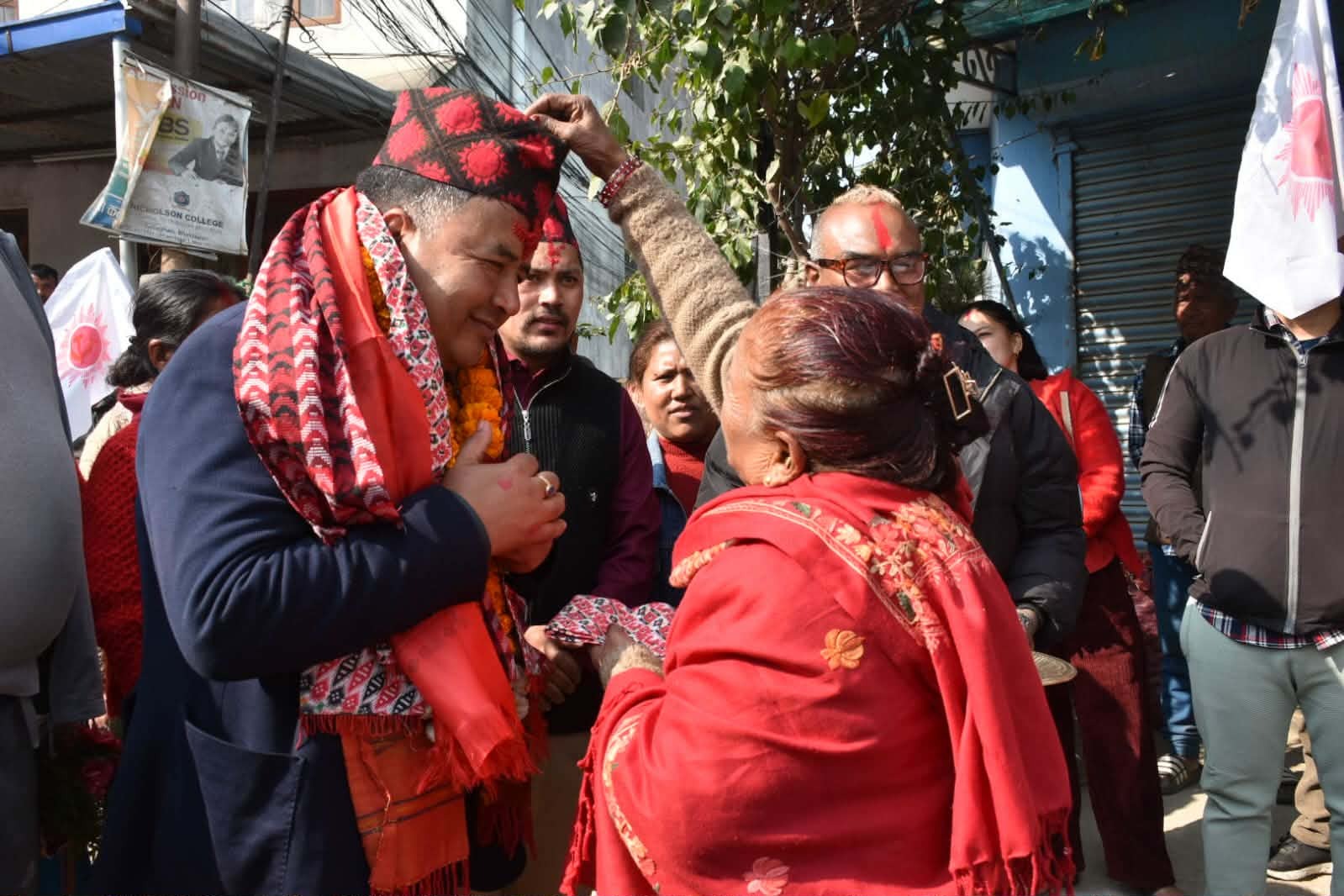 सूर्यविनायक नगरपालिका वडा नं. ५ बाट घरदैलो अभियानको शुभारम्भ