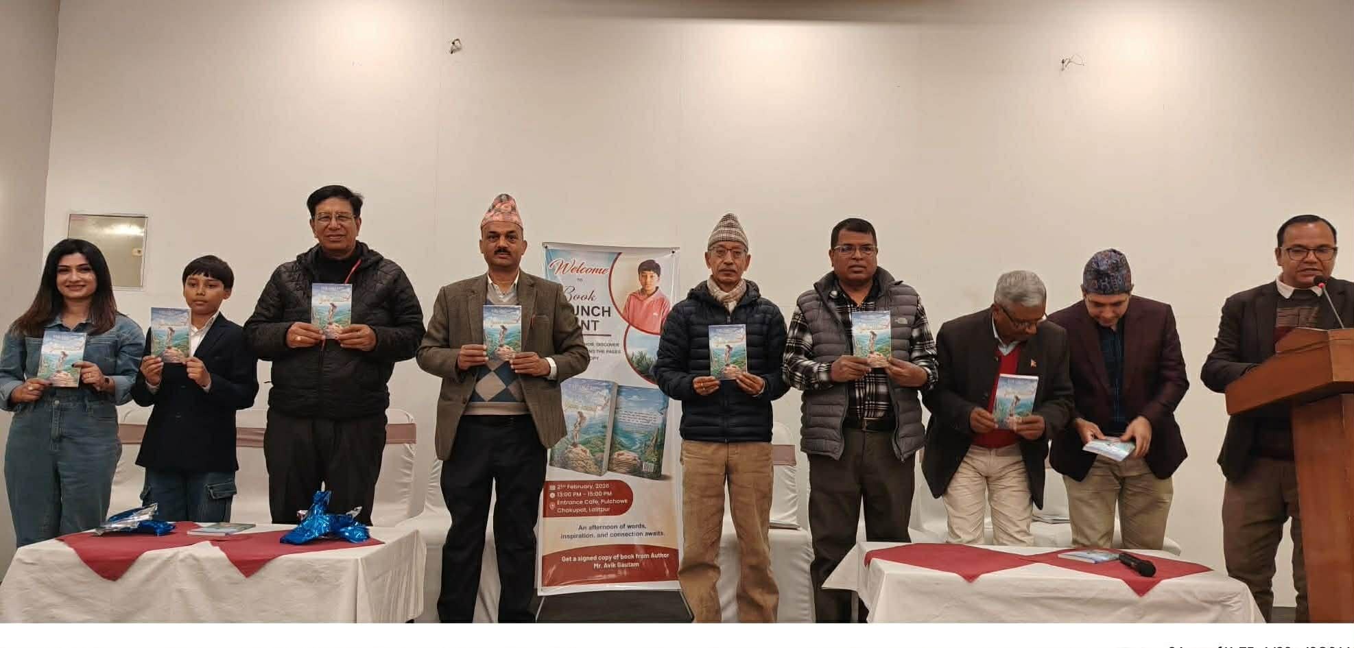 ११ वर्षीयको 'द वाइल्ड्स एन्ड वन्डर्स अफ भेनुआ आइल्याण्ड'को लोकार्पण