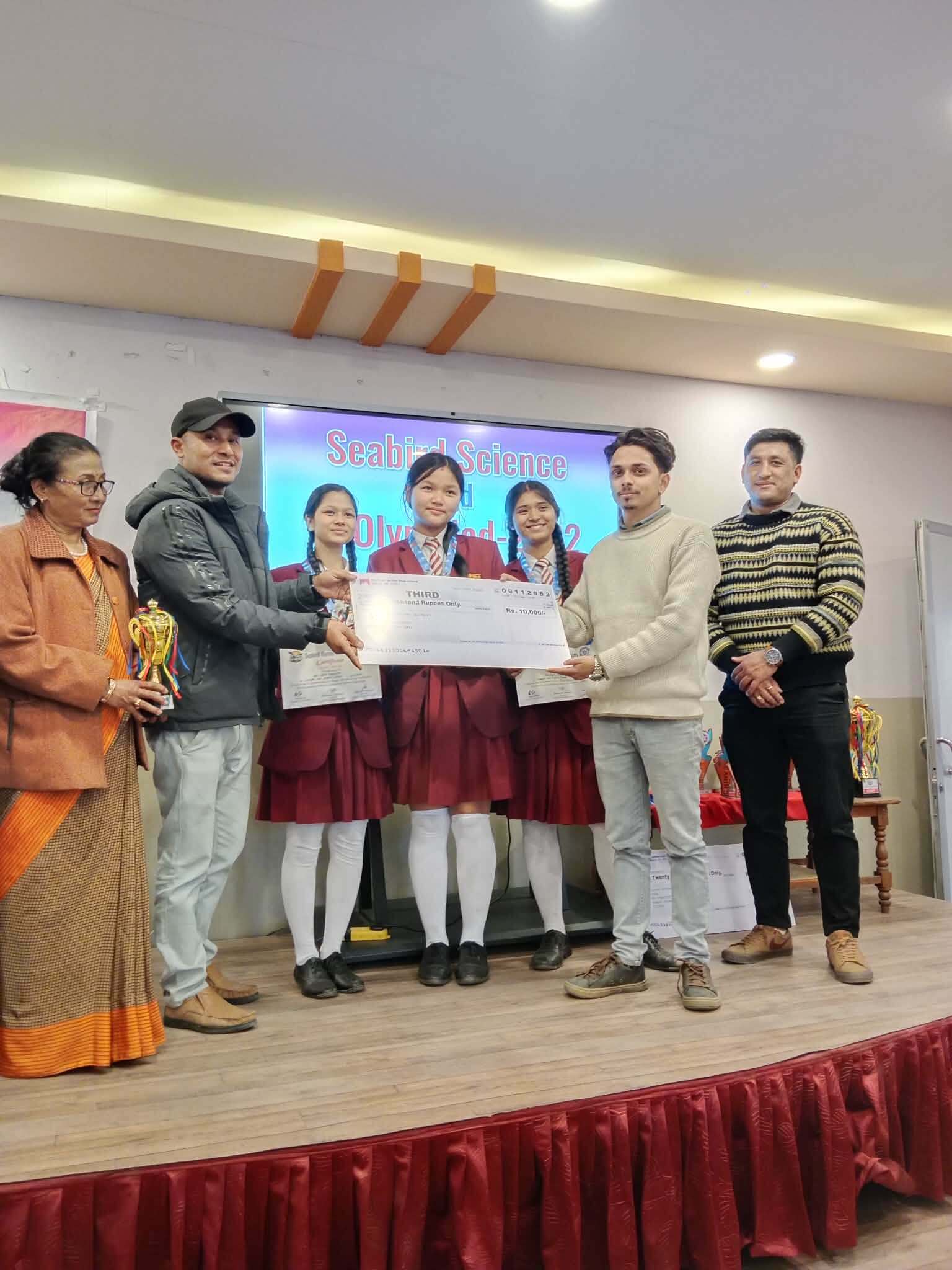 अन्तरविद्यालय हाजिरी जवाफमा विनायकले द्वितीय र तृतीय स्थान हासिल गर्न सफल