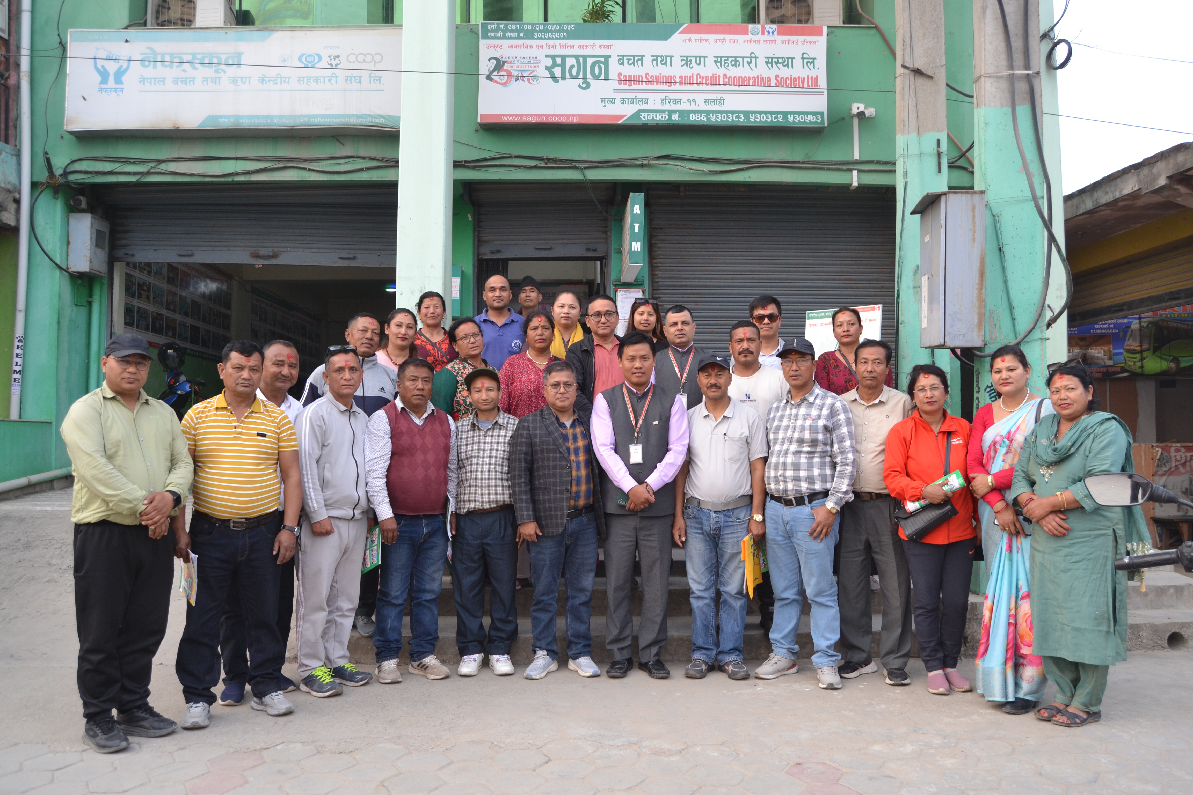 भक्तपुर बचतको अध्ययन भ्रमण सिन्धु, सगुन र जागरण साकोसमा