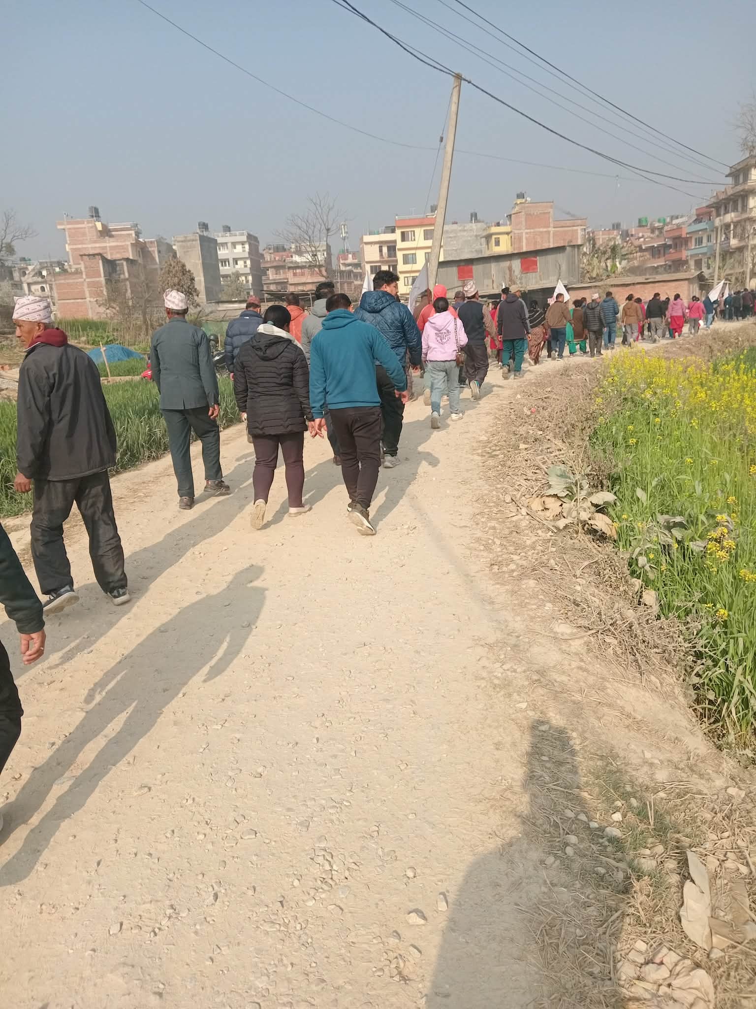 नेमकिपाको चुनाव प्रचारप्रसार तस्वीरहरुमा