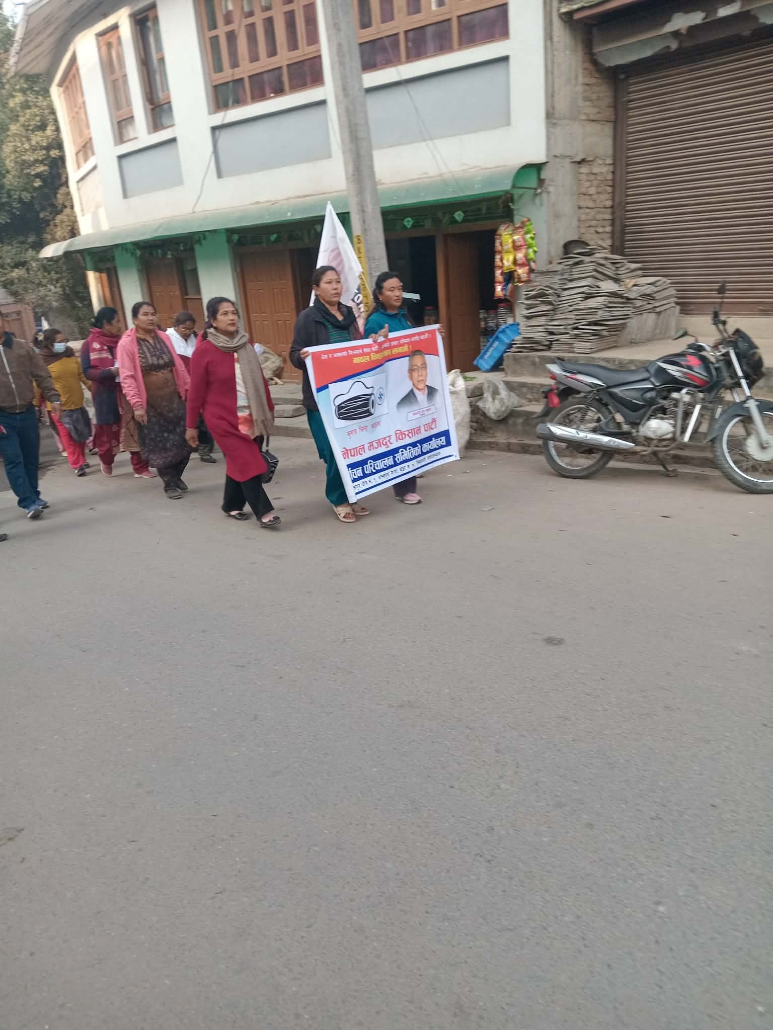 नेमकिपाको चुनाव प्रचारप्रसार तस्वीरहरुमा