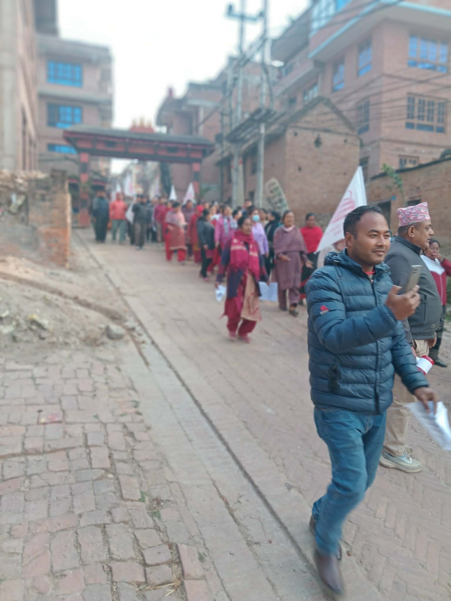 नेमकिपाको चुनाव प्रचारप्रसार तस्वीरहरुमा