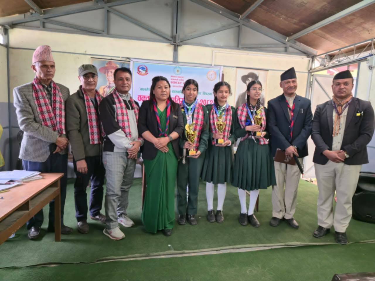 माध्यमिक तह स्तरीय वक्तृत्वकला प्रतियोगिता सम्पन्न