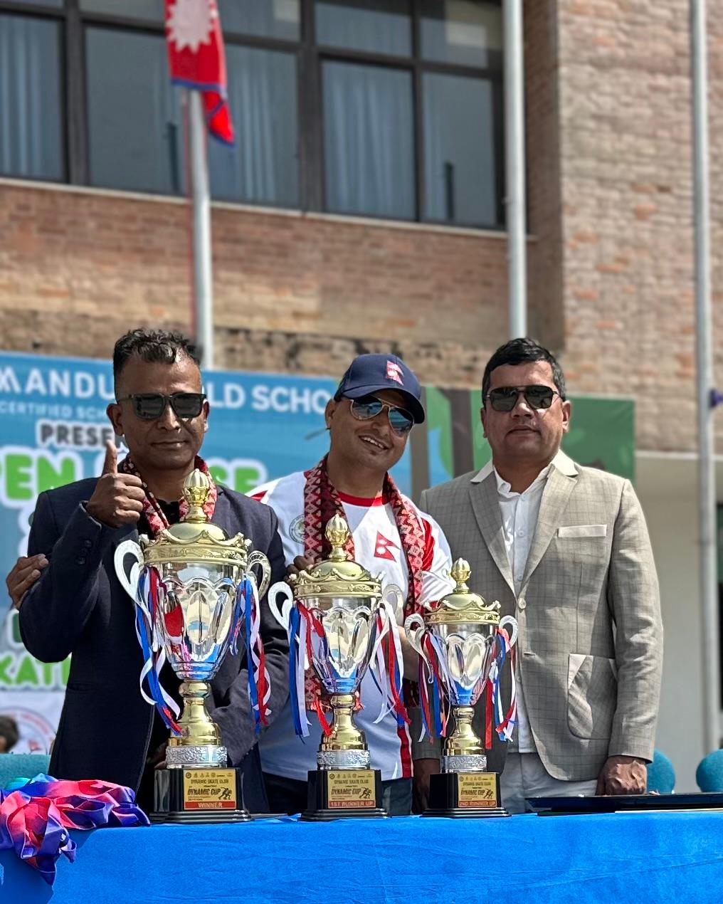 प्रथम डाइनामिक कप इनलाइन स्केटिंग स्पीड च्याम्पेनसीप सम्पन्न