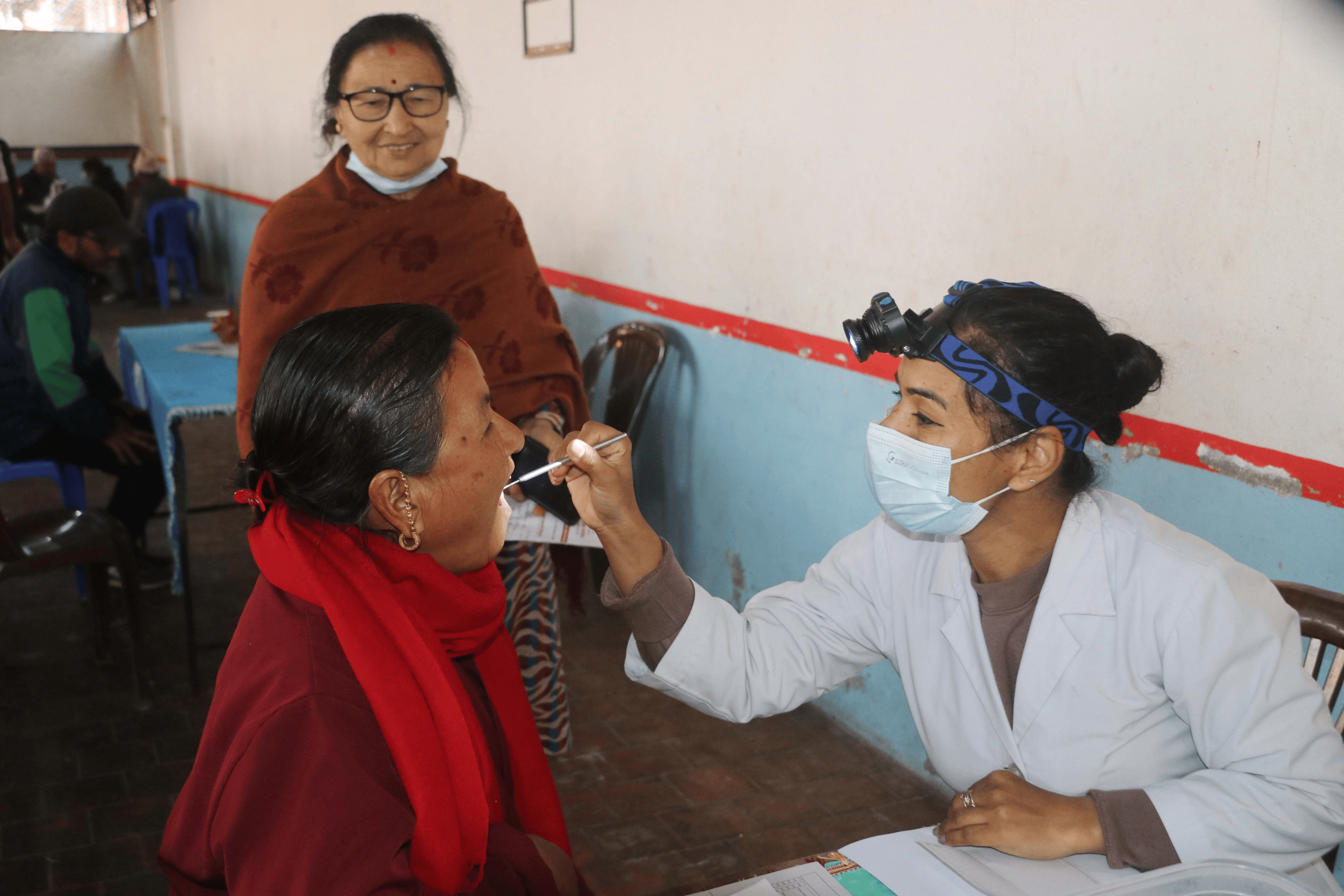 १५५ जना भन्दा बढीले स्वास्थ्य परिक्षण