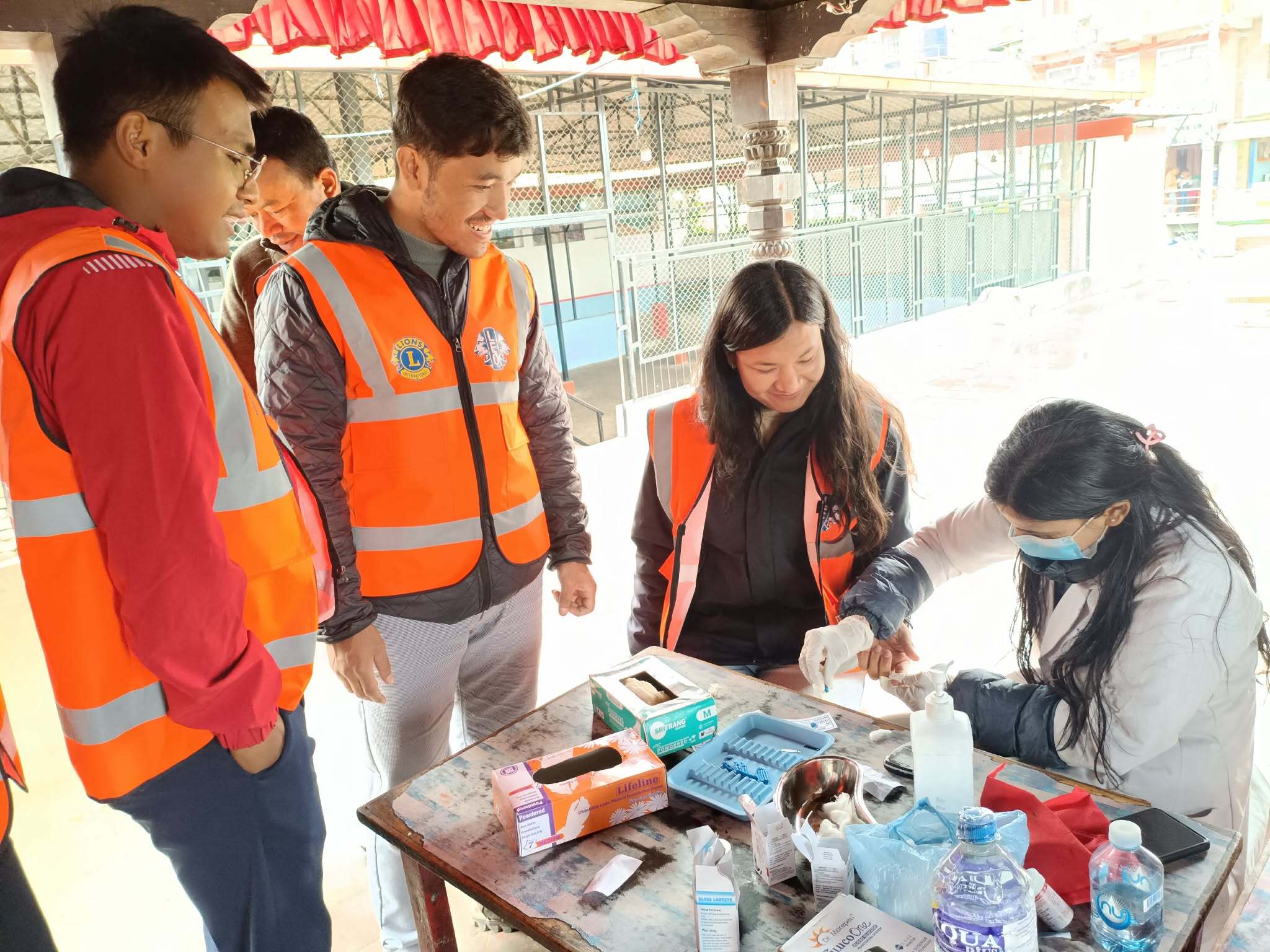 नि:शुल्क स्वास्थ्य शिविर सम्पन्न